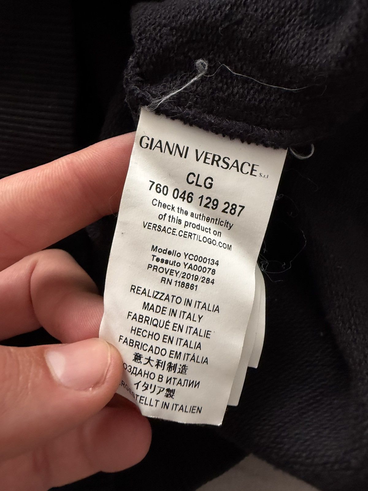 Versace Versace Medusa Logo Sweatshirr Size XS / US 0-2 / IT 36-38 - 7 Thumbnail