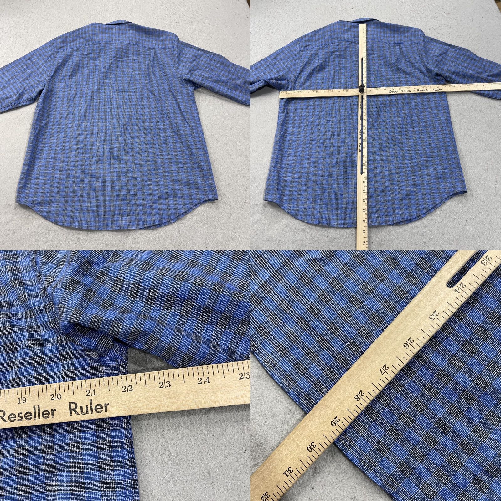 Tommy Bahama **Tommy Bahama Men's Blue Medium Plaid Button-Up Shirt** User: Tommy Bahama Men's Blue Medium Plaid Button-Up Shirt Size US M / EU 48-50 / 2 - 8 Thumbnail