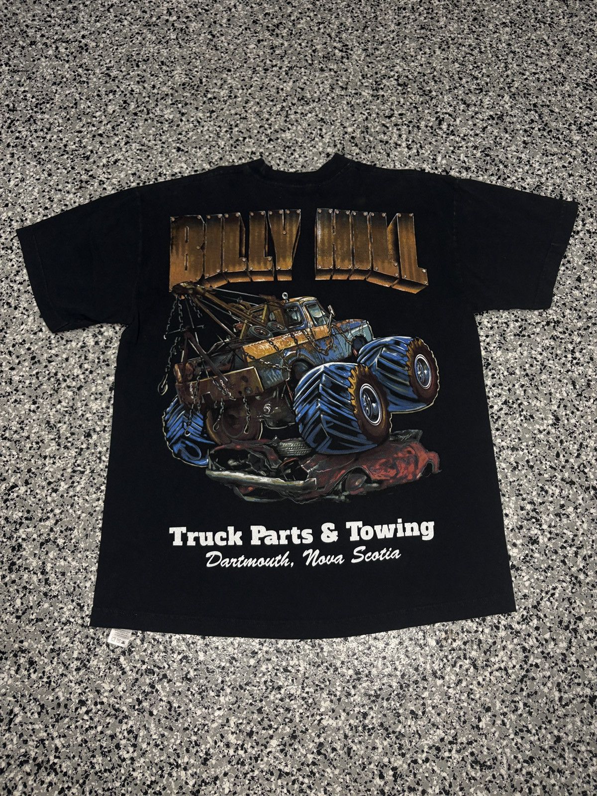 Billy Hill 2021 Billy Hill “Truck Parts & Towing” Black T-Shirt Size M Size US M / EU 48-50 / 2 - 2 Thumbnail