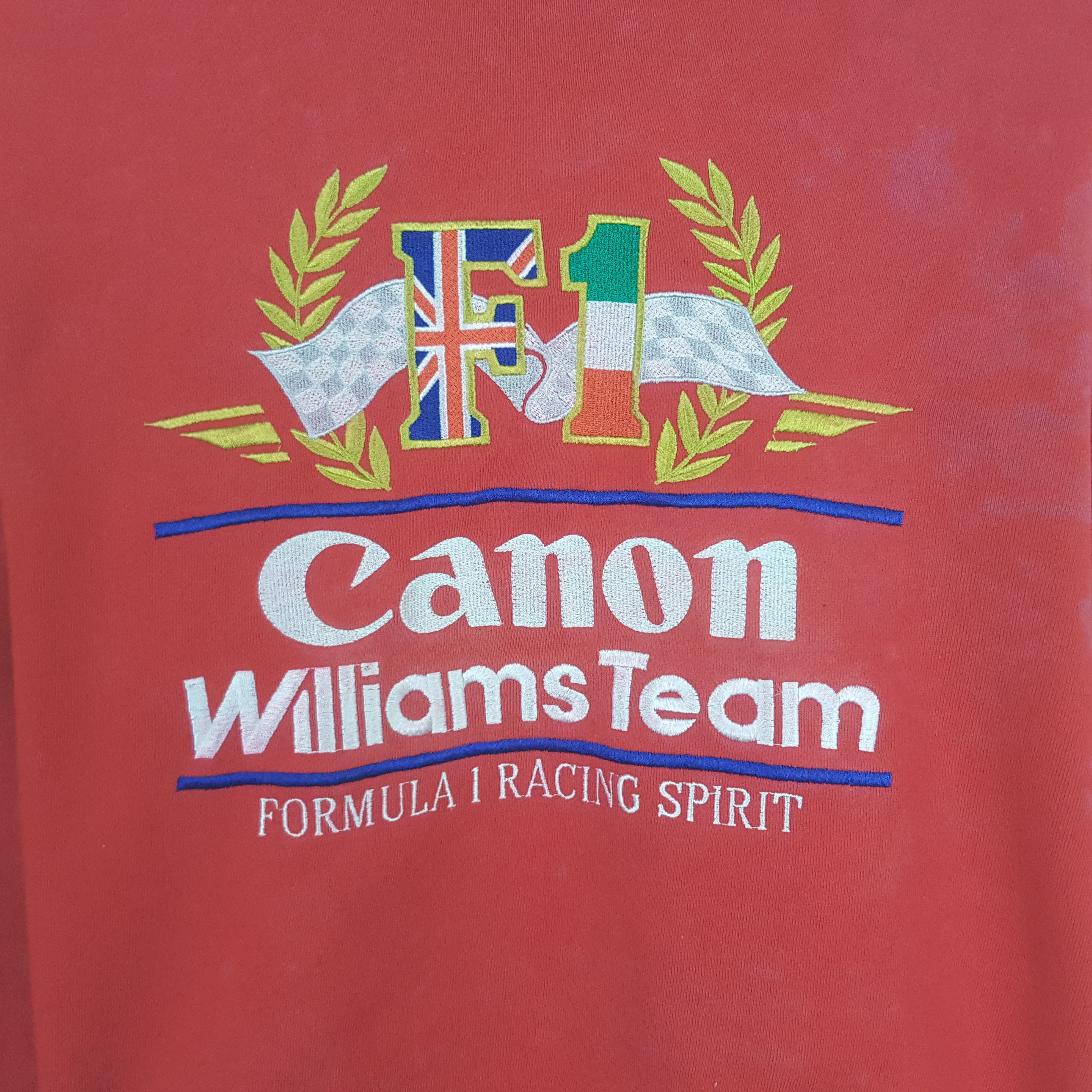 Vintage Vintage Canon William Team Sweatshirt Size US M / EU 48-50 / 2 - 2 Thumbnail