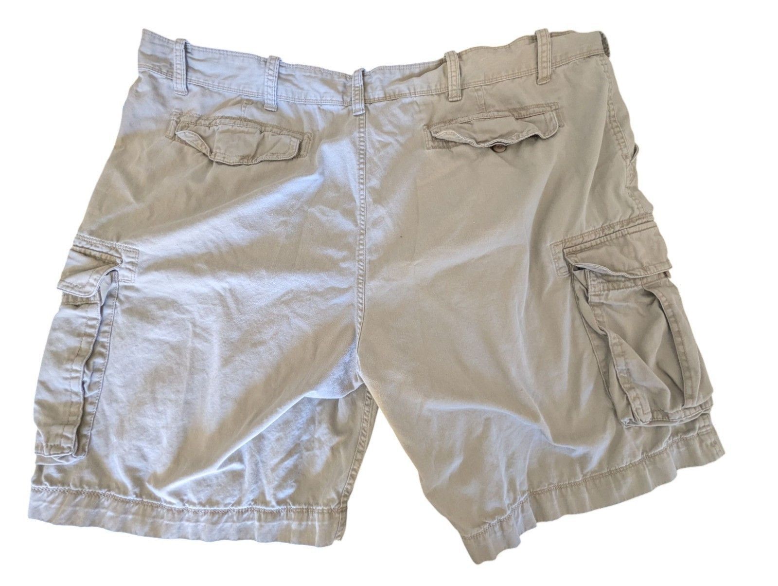 Other Foundry Supply Mens Cargo Shorts Khaki Size 52 100% Cotton Size US 44 / EU 60 - 7 Thumbnail