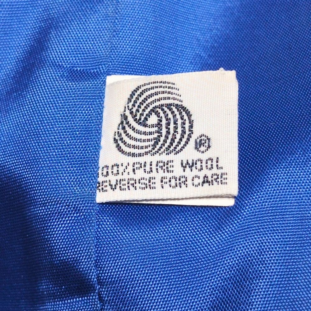 Other Vintage Michelle Stuart Petite Sz 8P Royal Blue Wool Double Size M / US 6-8 / IT 42-44 - 5 Thumbnail