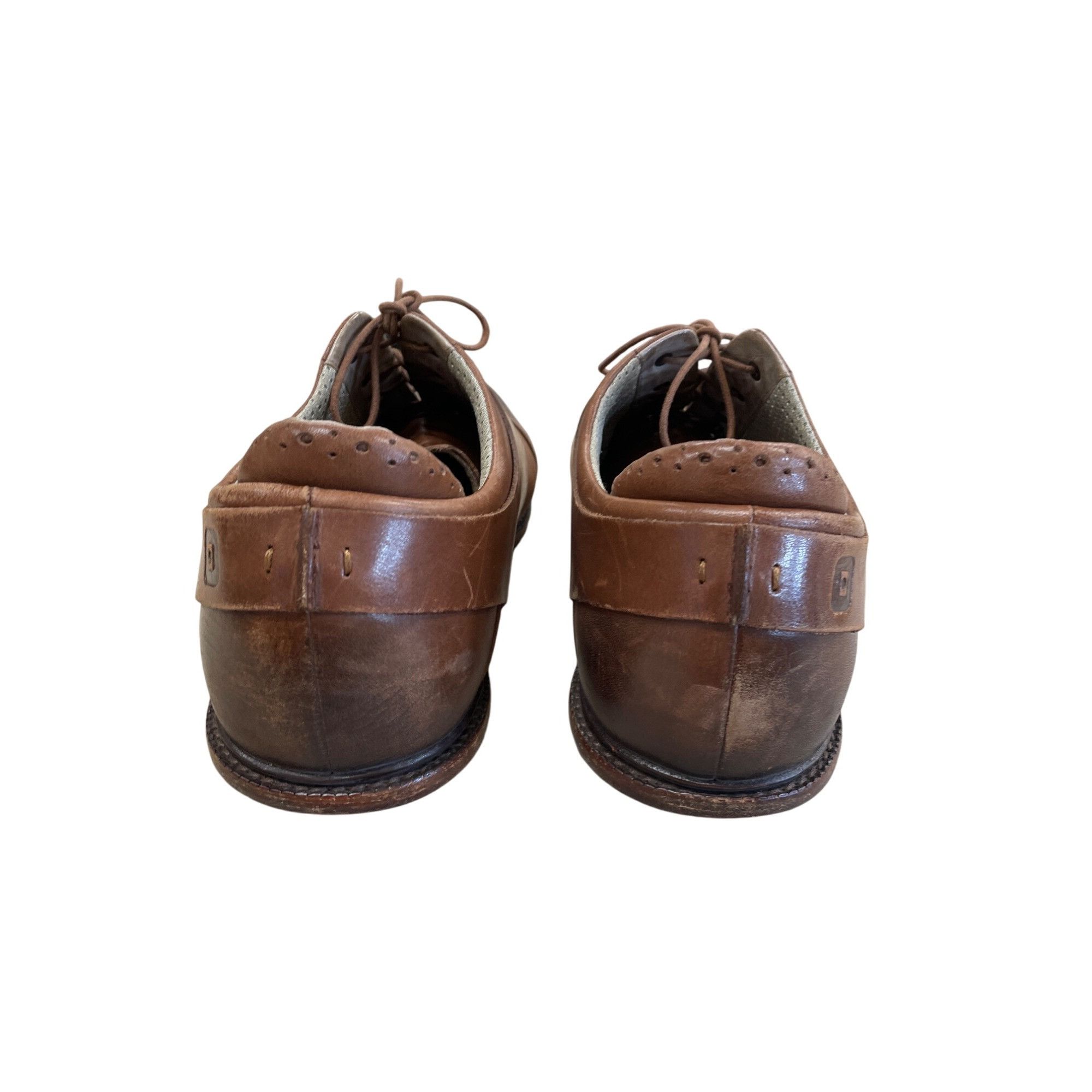TSUBO Tsubo Mens Brown Leather Cap Toe Oxford Dress Shoes Size 12 Size US 12 / EU 45 - 12 Thumbnail