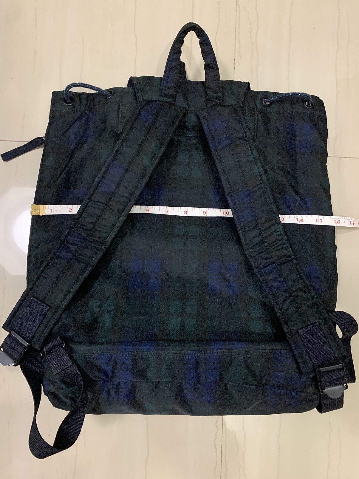 Head Porter PORTER YOSHIDA & CO. TANKER - PLAID PATTERNED RUCKSACK Size ONE SIZE - 7 Thumbnail