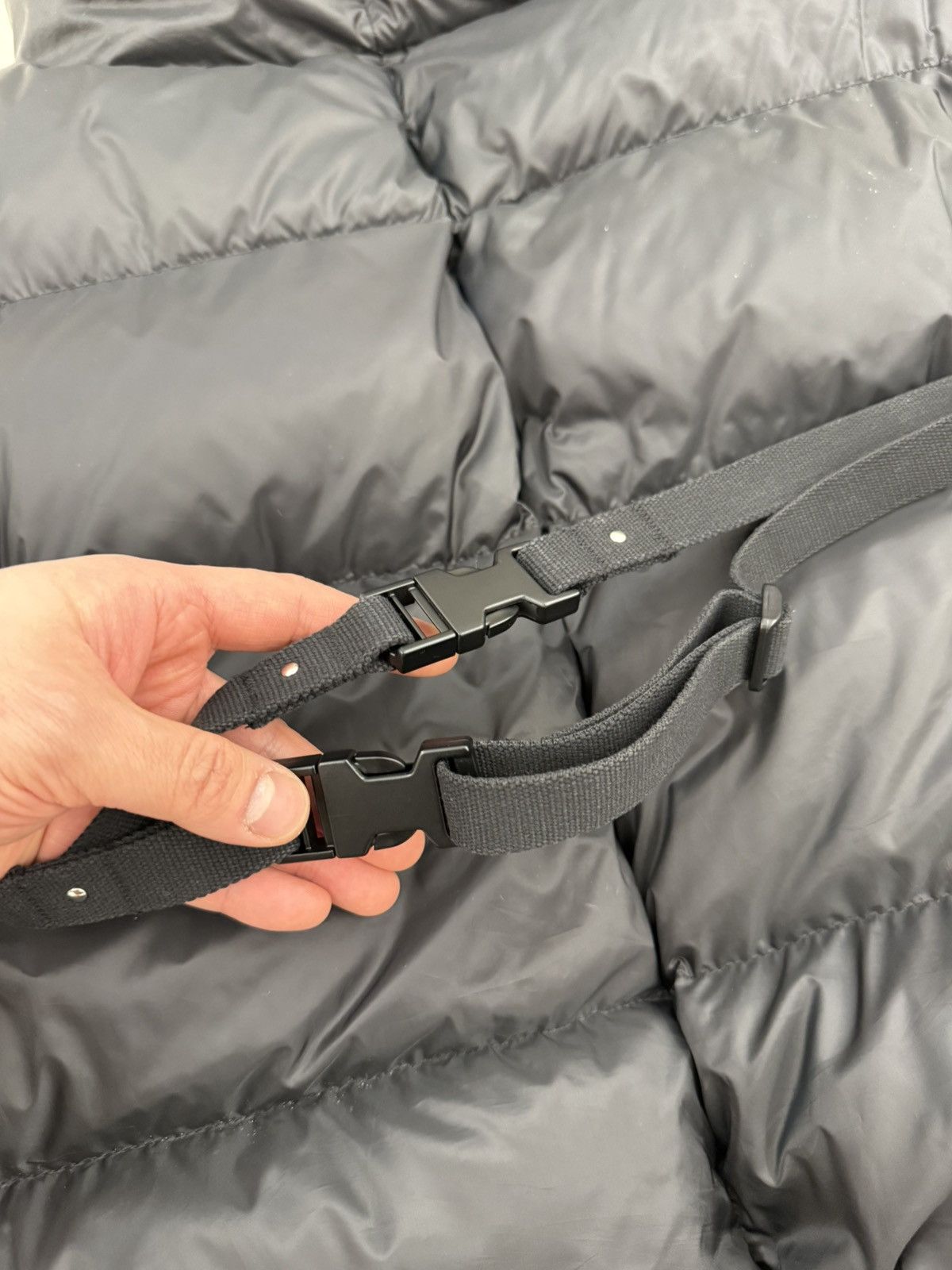 Moncler × Rick Owens Moncler x Rick Owens Cyclopic Long Down Jacket Black - 23FW Size US L / EU 52-54 / 3 - 14 Thumbnail