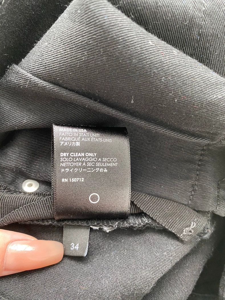 Amiri Amiri Black Leather Patchwork MX1 Jean Size US 34 / EU 50 - 5 Thumbnail