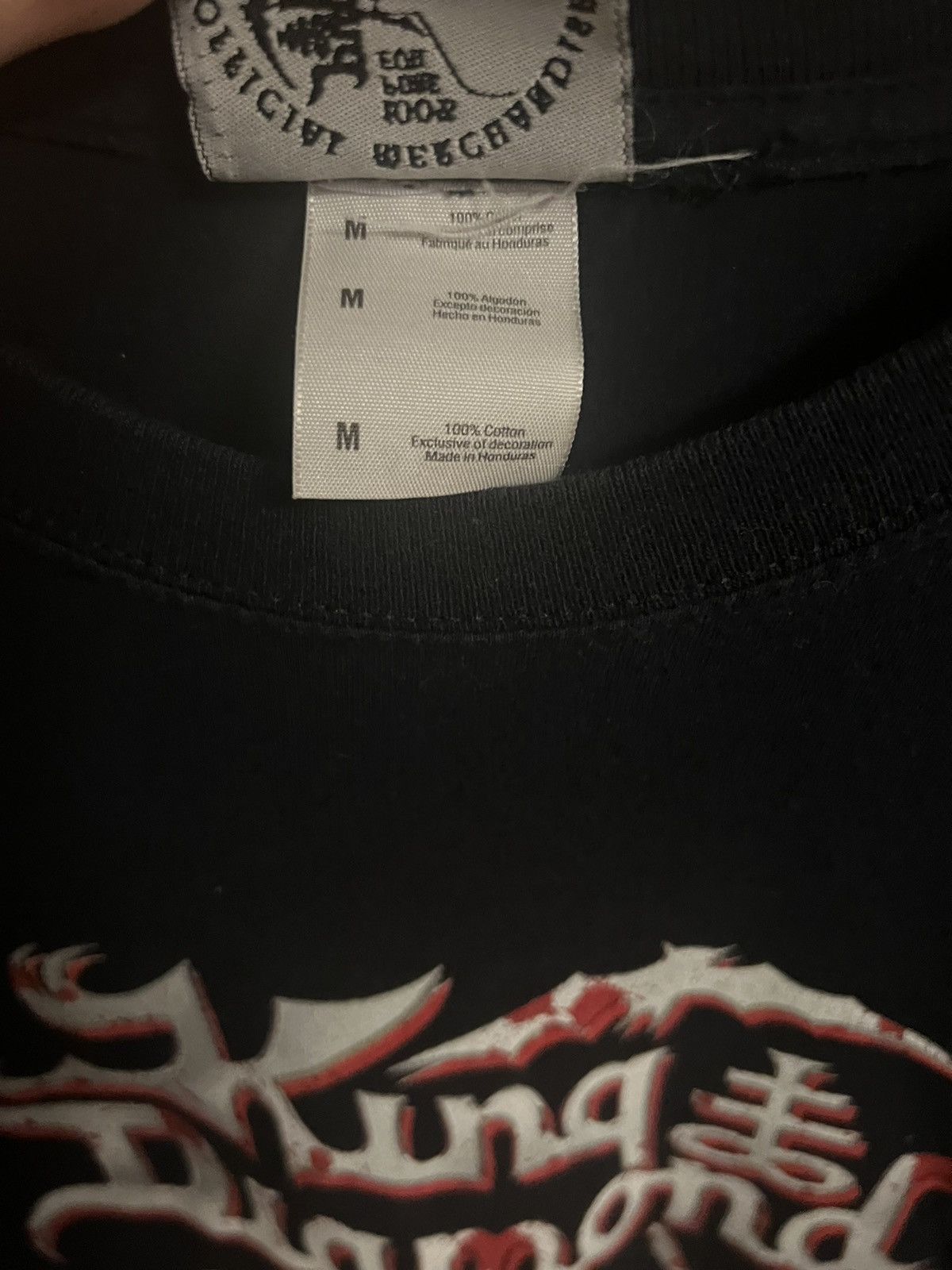 Vintage 00s Horror King Diamond Tee Size US M / EU 48-50 / 2 - 4 Thumbnail