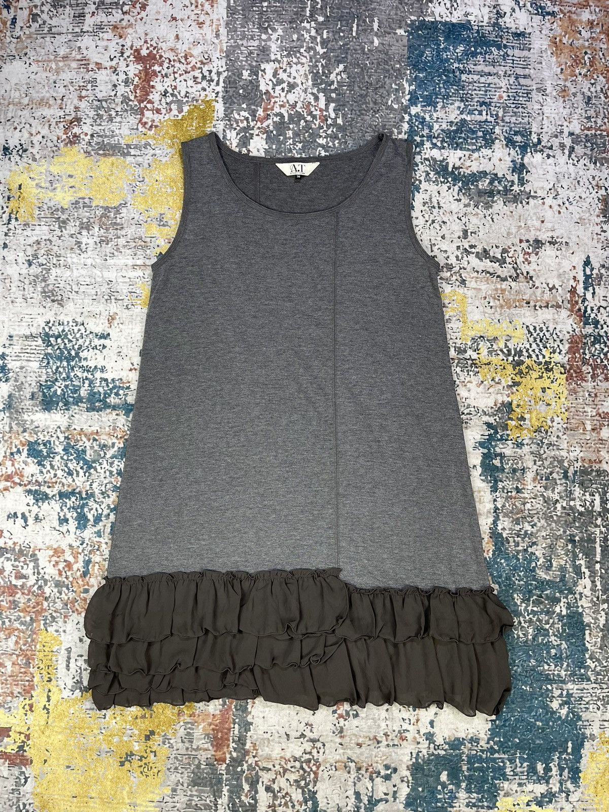 ATSURO TAYAMA Atsuro Tayama Sleeveless Tank Ruffles Dress Size XS / US 0-2 / IT 36-38 - 1 Thumbnail
