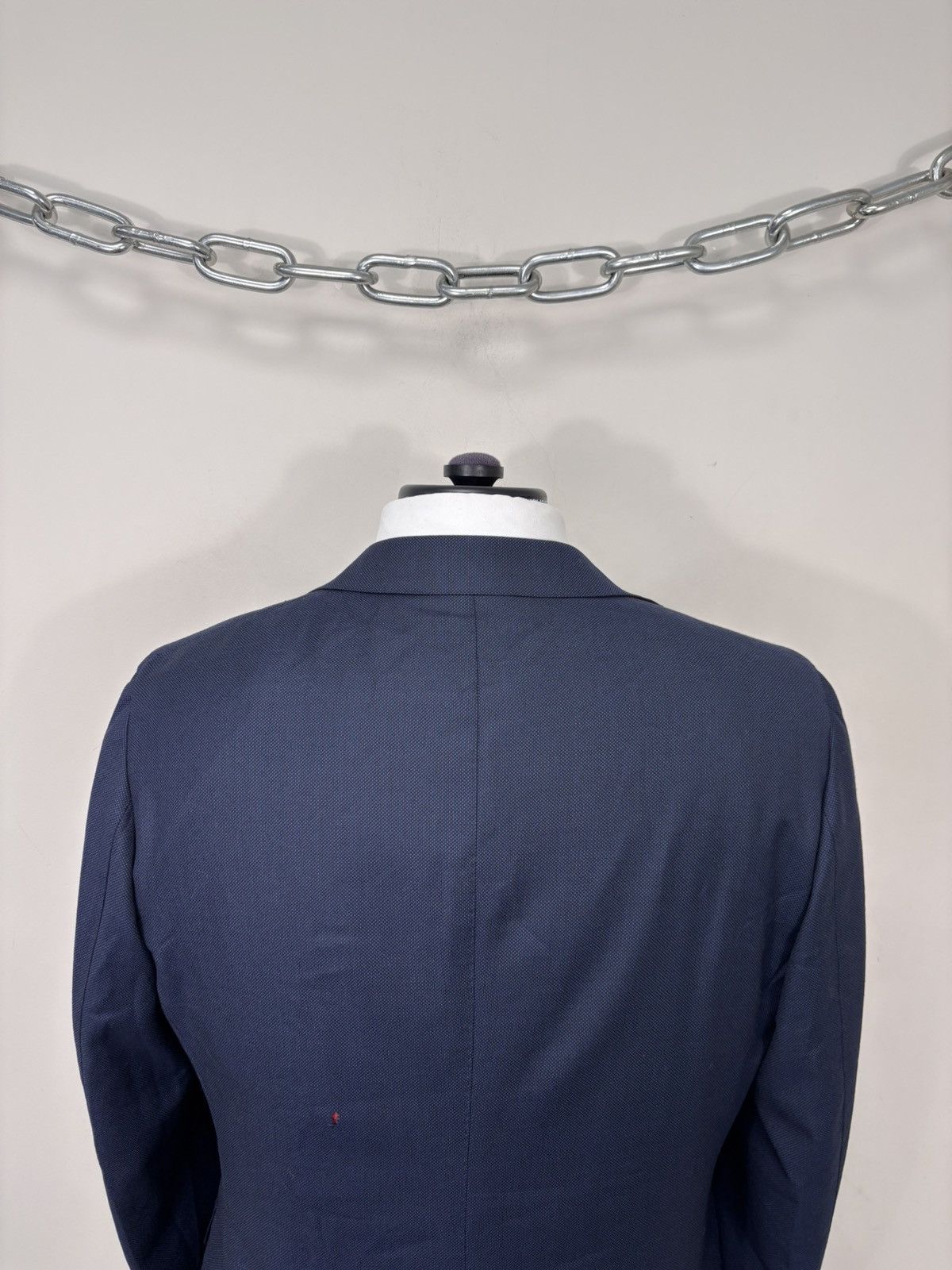 Suitsupply Suitsupply Sienna Men’s Blue Wool Suit Jacket Sport Coat Size 40S - 9 Thumbnail