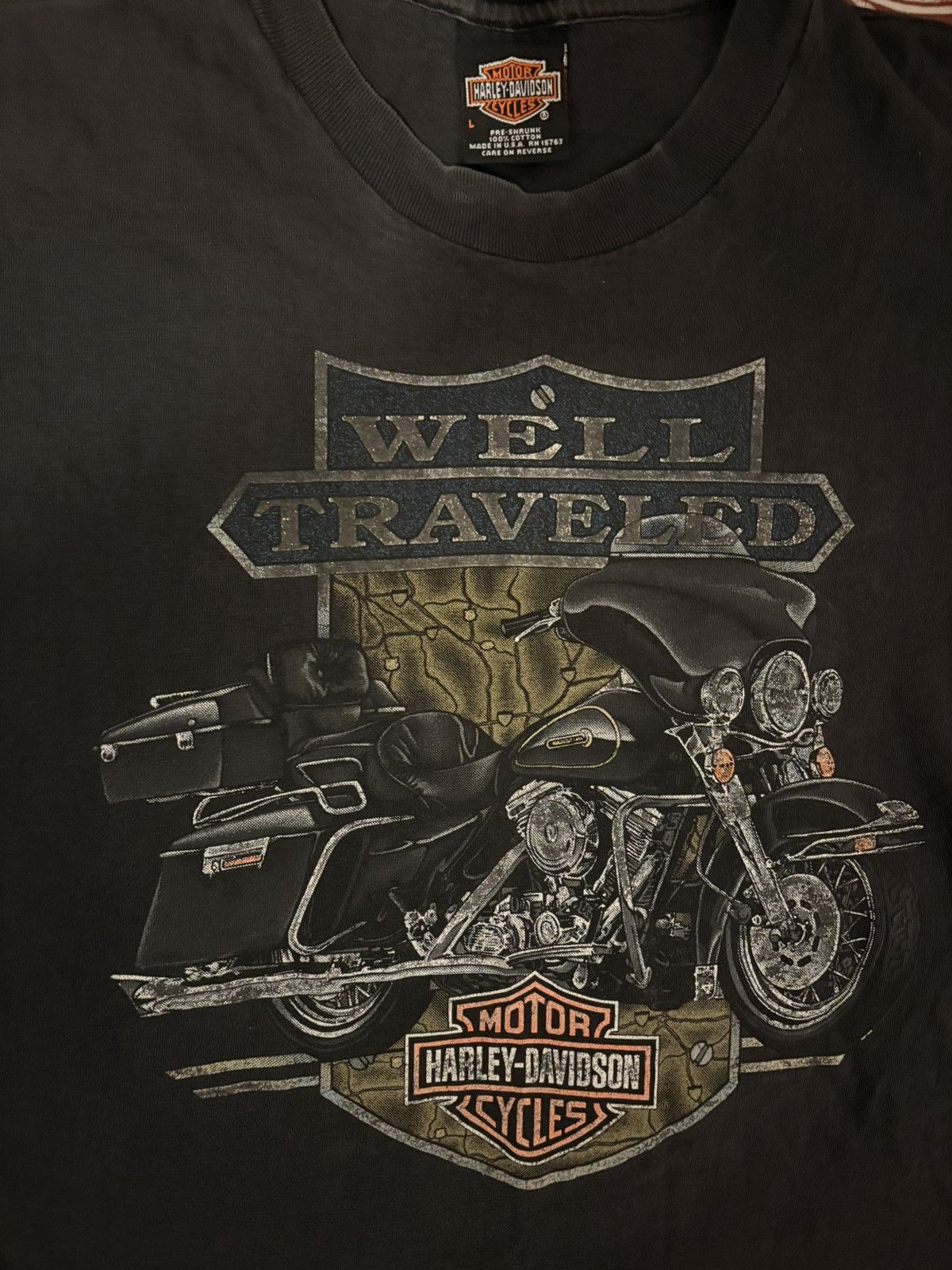 Harley Davidson Harley Davidson Print Tee Size US L / EU 52-54 / 3 - 4 Thumbnail
