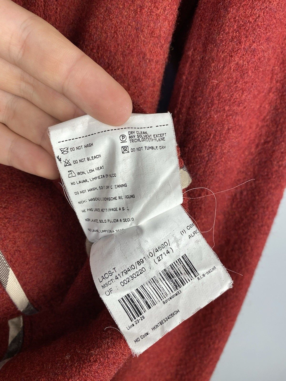 Burberry Burberry Women Luxury Wool Pea Coat Jacket Size S / US 4 / IT 40 - 21 Thumbnail