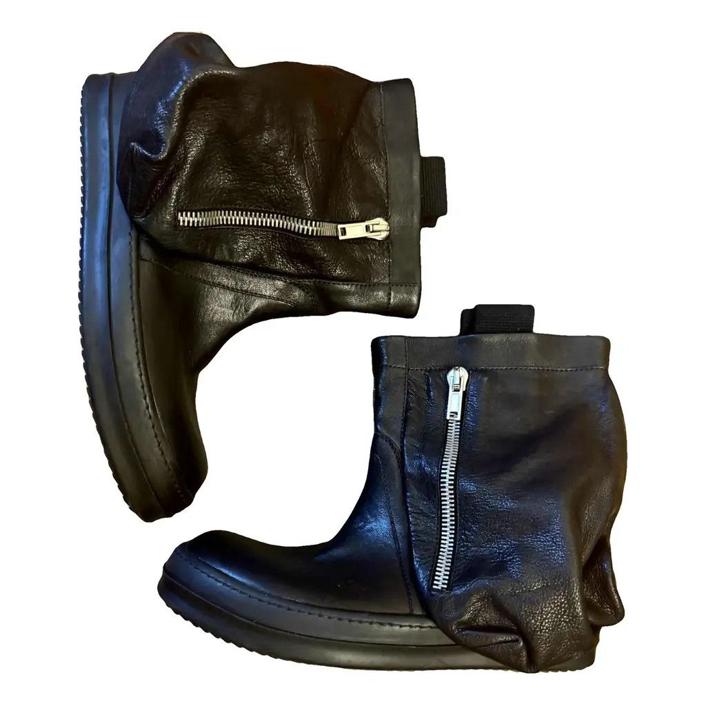 Rick Owens 18SS トラクター 青限Tractor Sock 45 Rick Owens 18SS トラクター 青限Tractor Sock 45