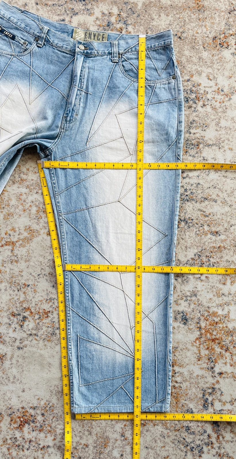 Enyce × JNCO ENYCE BAGGY JEANS (LG5) Size US 38 / EU 54 - 12 Thumbnail