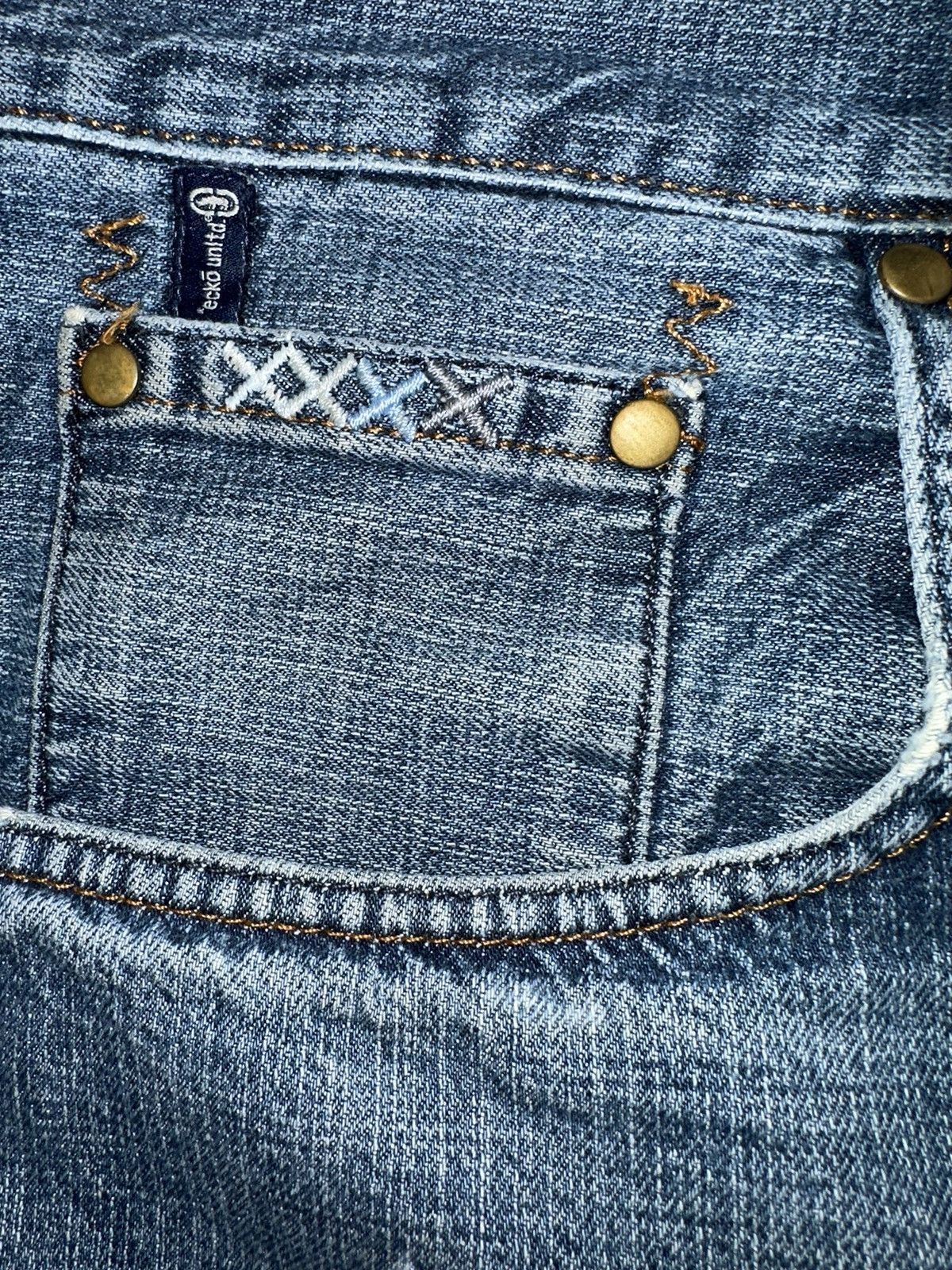 Ecko Unltd. × Vintage Crazy Vintage Y2K Baggy Grunge Skater Jean Shorts Jorts! Size US 40 / EU 56 - 7 Thumbnail
