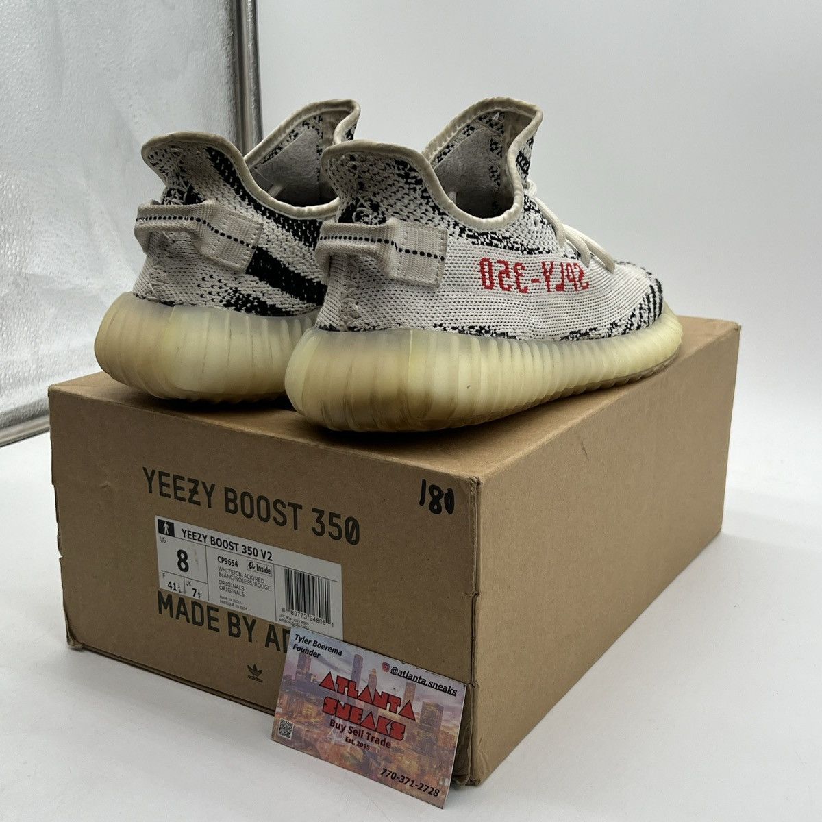 Adidas Yeezy boost 350 zebra Size US 8 / EU 41 - 5 Thumbnail