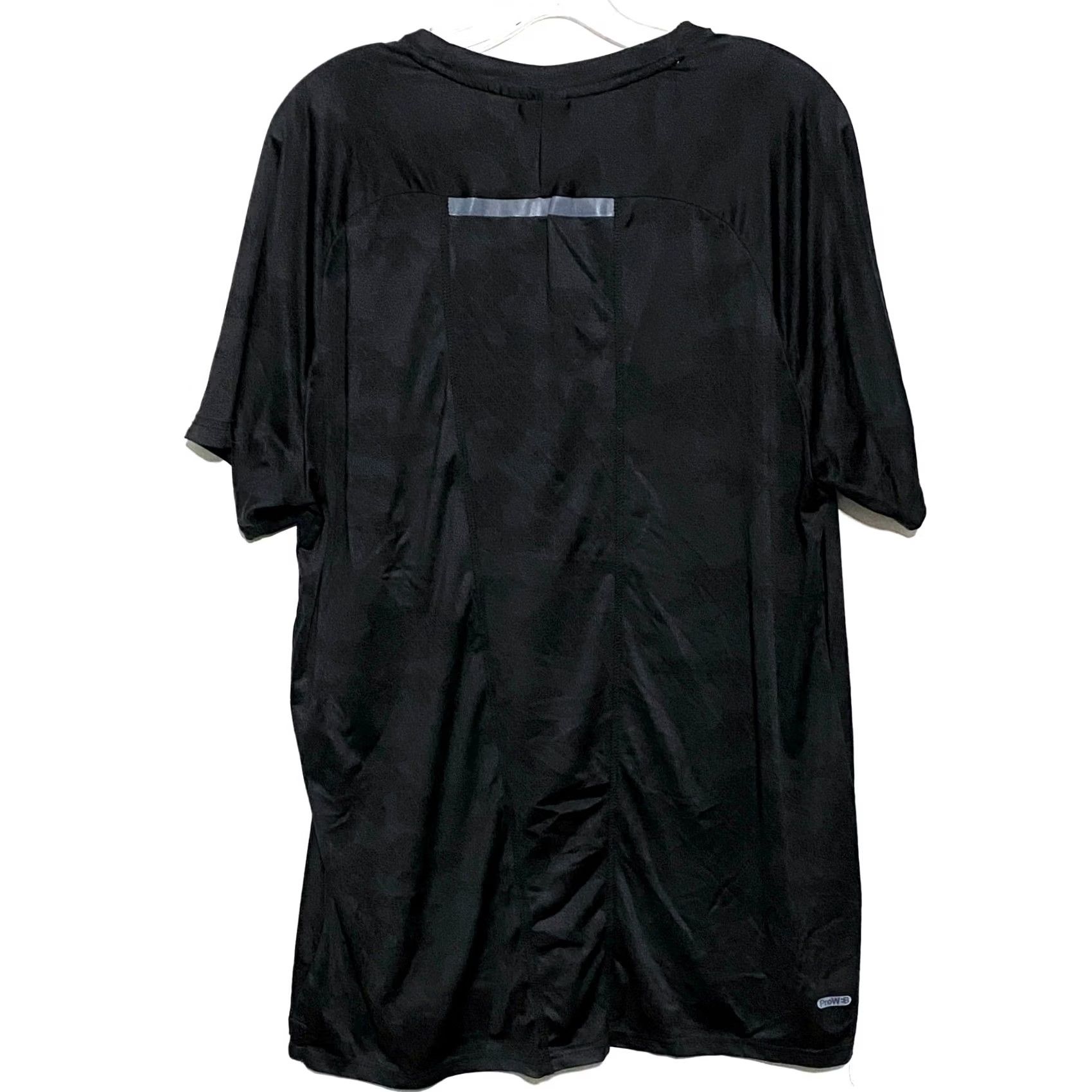 Spyder Spyder Shirt Mens L Black Camouflage Short Sleeve Athletic Run ProW Span 91% Polyester 9% Spandex Athleisure Gym Workout Movement Casual Activewear Size US L / EU 52-54 / 3 - 4 Thumbnail
