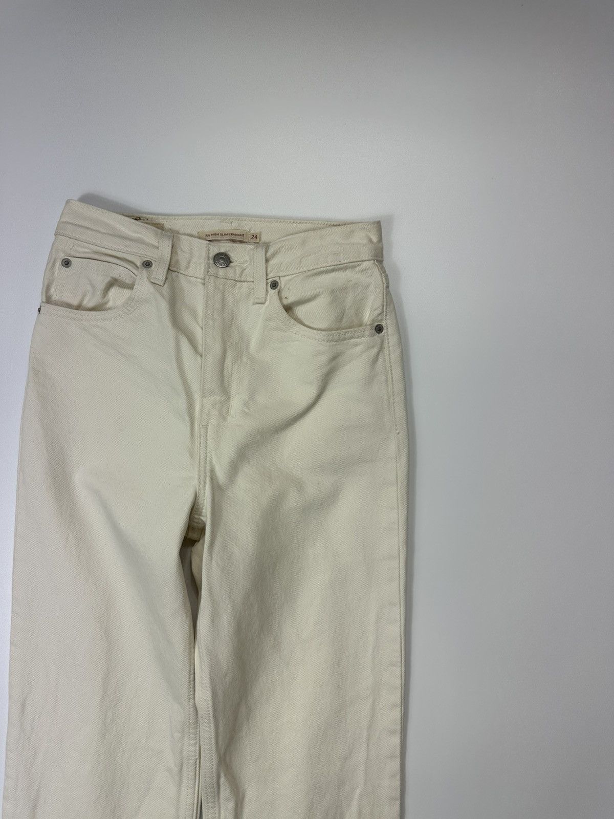 Levi's Levi's Premium High Slim Straight 24 Denim Size US 26 / EU 42 - 5 Thumbnail
