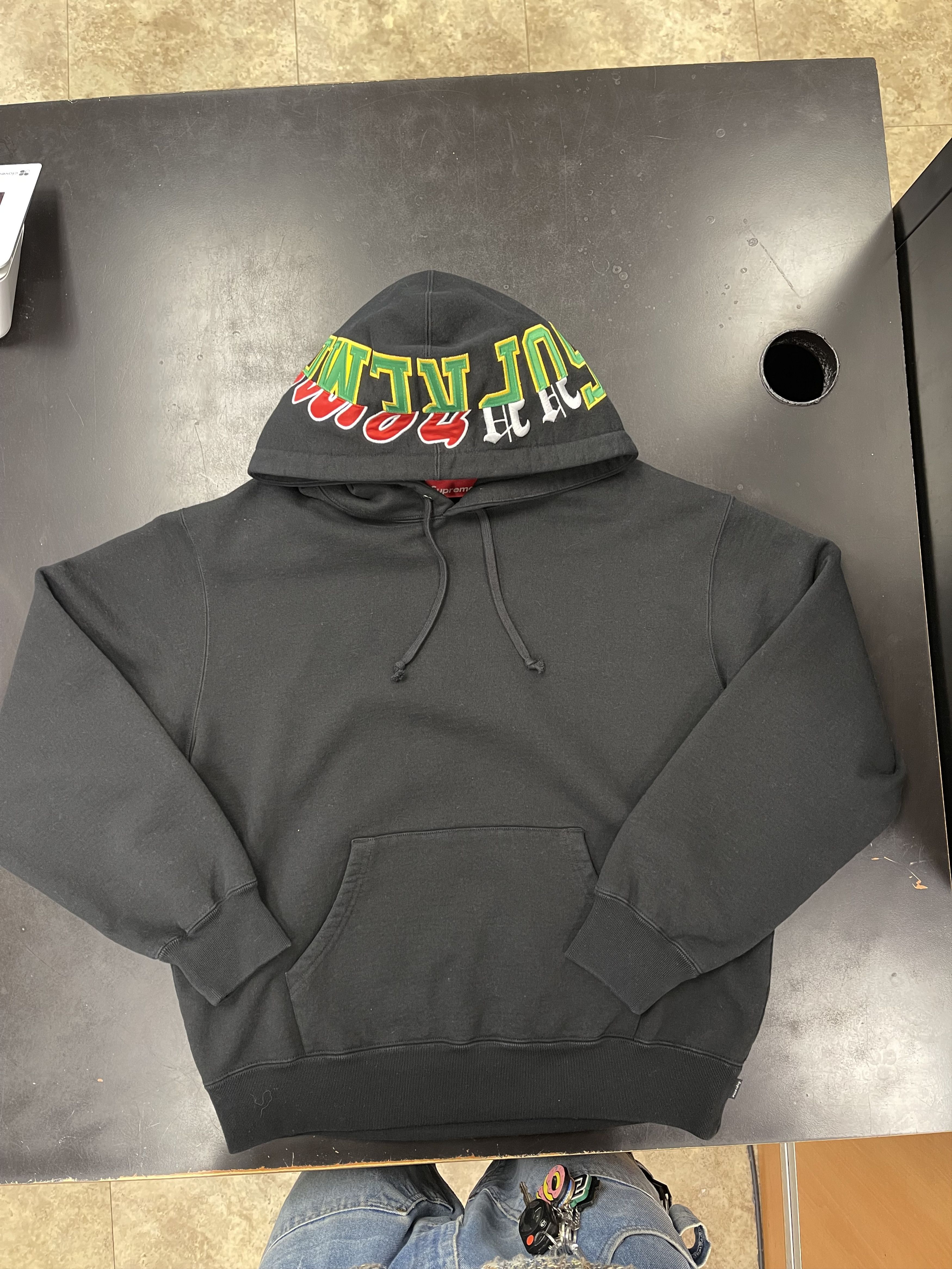 Supreme Supreme Multi Logo Hoodie Black Size US S / EU 44-46 / 1 - 2 Thumbnail