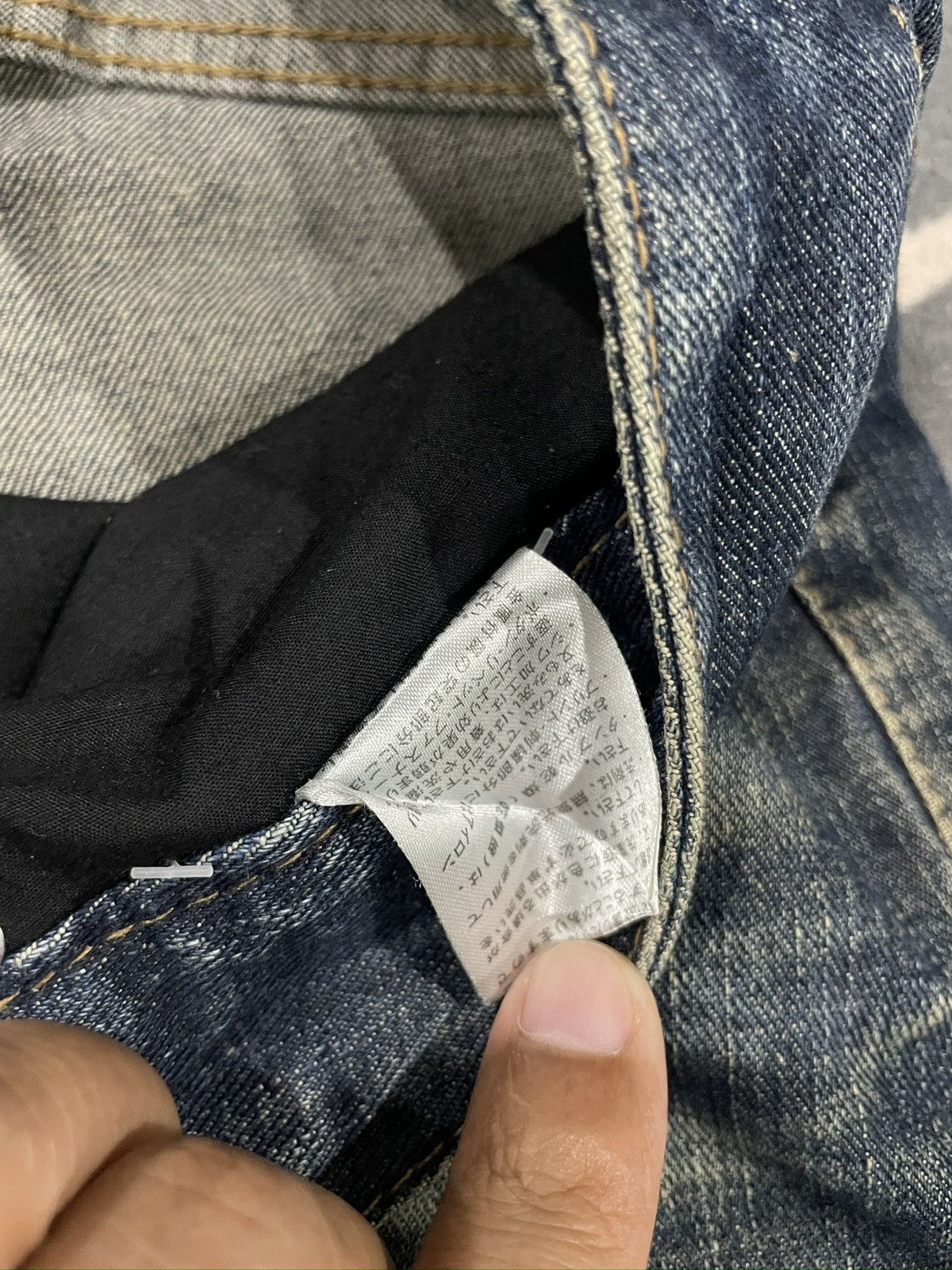 14th Addiction Wildlife Japanese Destroyed Dusty Dirt Rockers Jeans Size US 33 - 21 Thumbnail