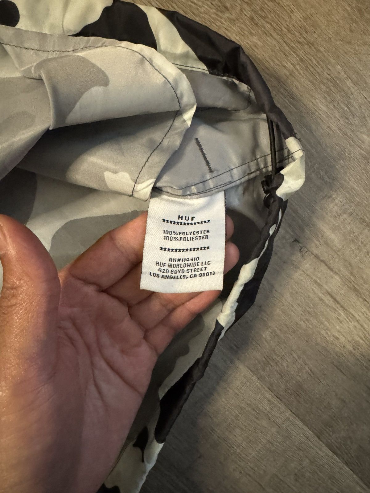 Huf Huf worldwide rain jacket Size US S / EU 44-46 / 1 - 7 Thumbnail