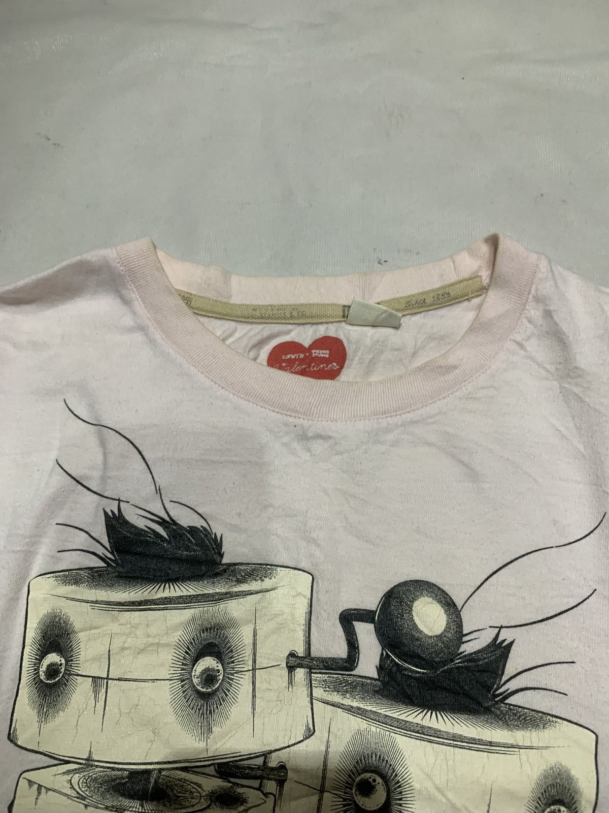 Levi's Japanese Levi's Valentine Tee Shirt Size US L / EU 52-54 / 3 - 5 Thumbnail