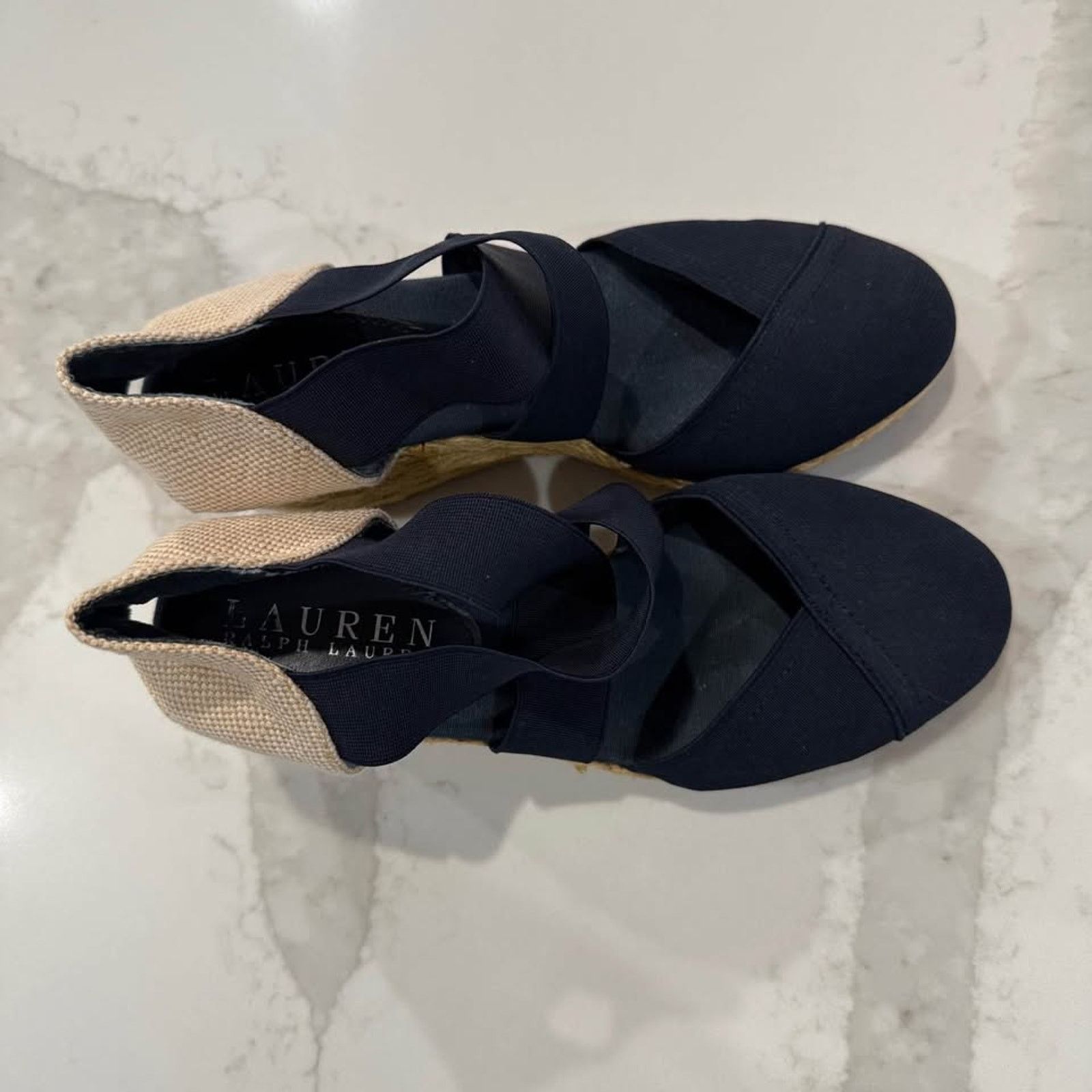 Lauren Ralph Lauren Lauren Ralph Lauren Women's Sandal Size 6 Espadrille Wedge Size US 6 / IT 36 - 5 Thumbnail
