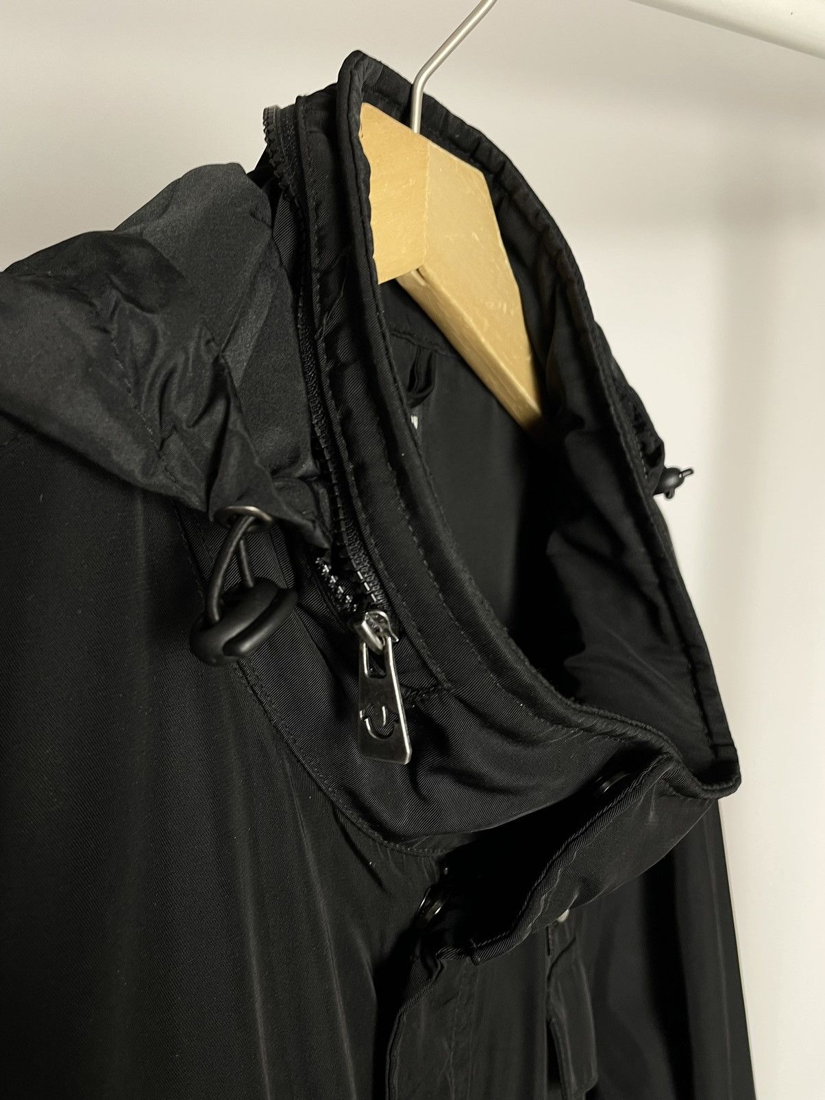 True Religion True Religion Light Hooded Black Supreme Nylon Rain Jacket Size US XXL / EU 58 / 5 - 9 Thumbnail