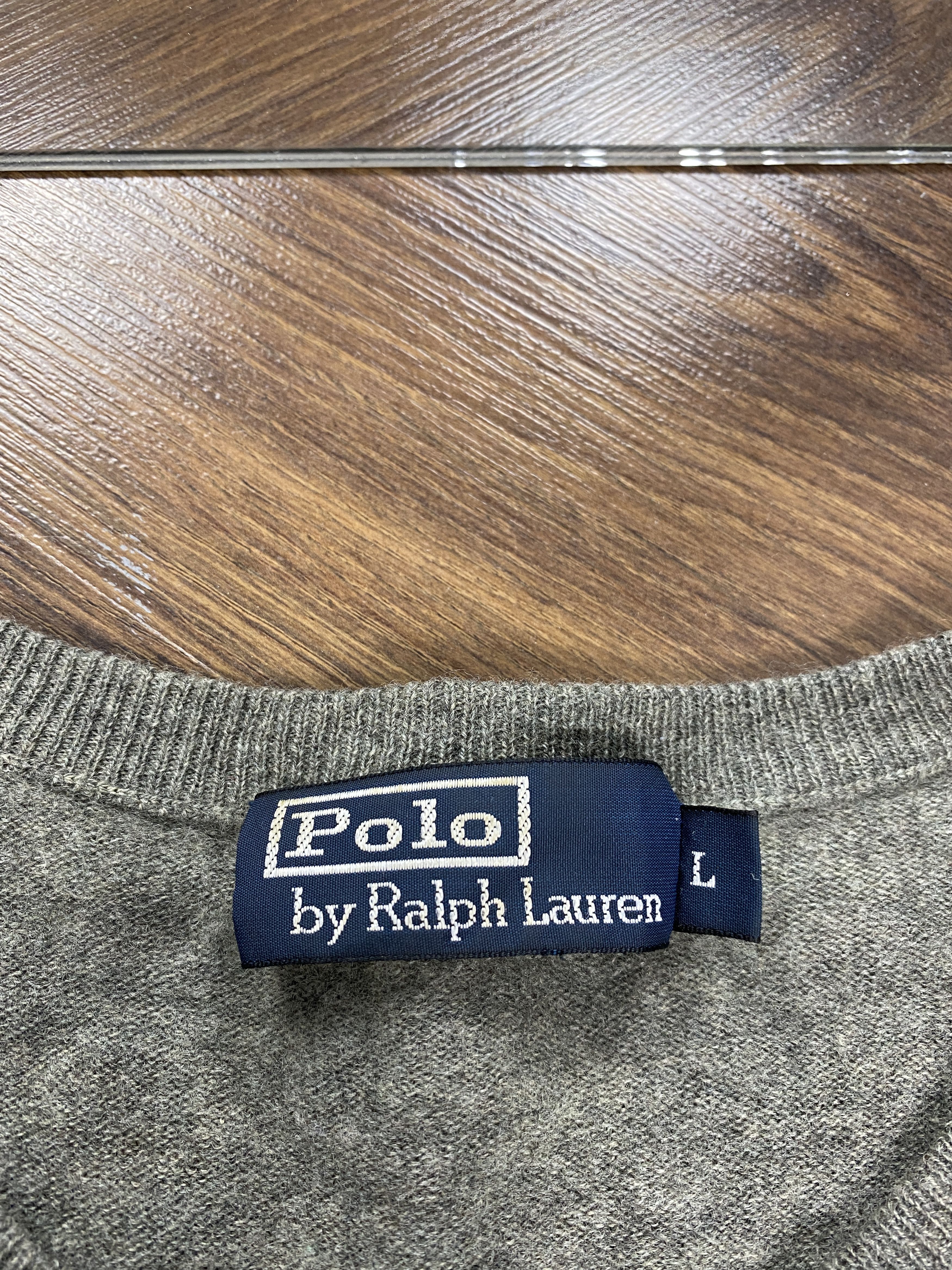 Polo Ralph Lauren Polo Ralph Lauren vintage 100% merino wool knit sweater Size US L / EU 52-54 / 3 - 4 Thumbnail