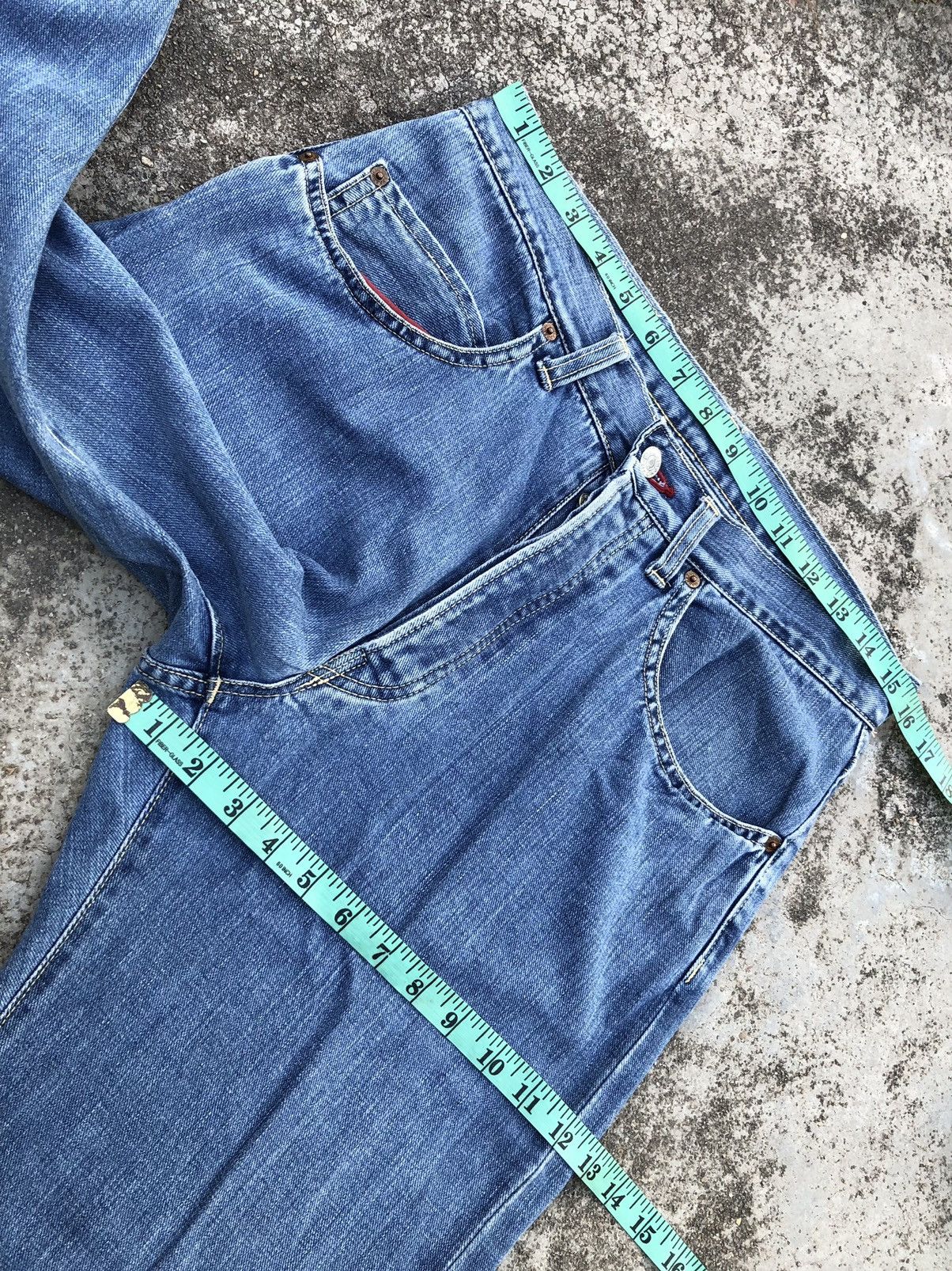 HOLLYWOOD RANCH MARKET × Japanese Brand SELVEDGE DENIM BY HR MARKET Size US 30 / EU 46 - 10 Thumbnail