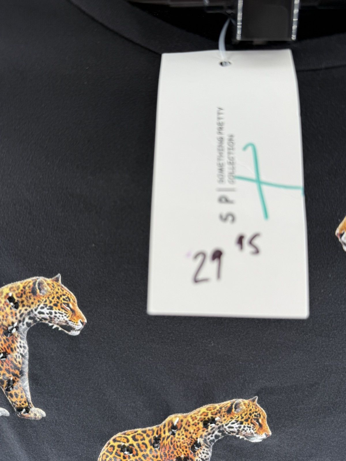 Other Something Pretty Black Leopard Cheetah Shirt Size Small Size S / US 4 / IT 40 - 7 Thumbnail