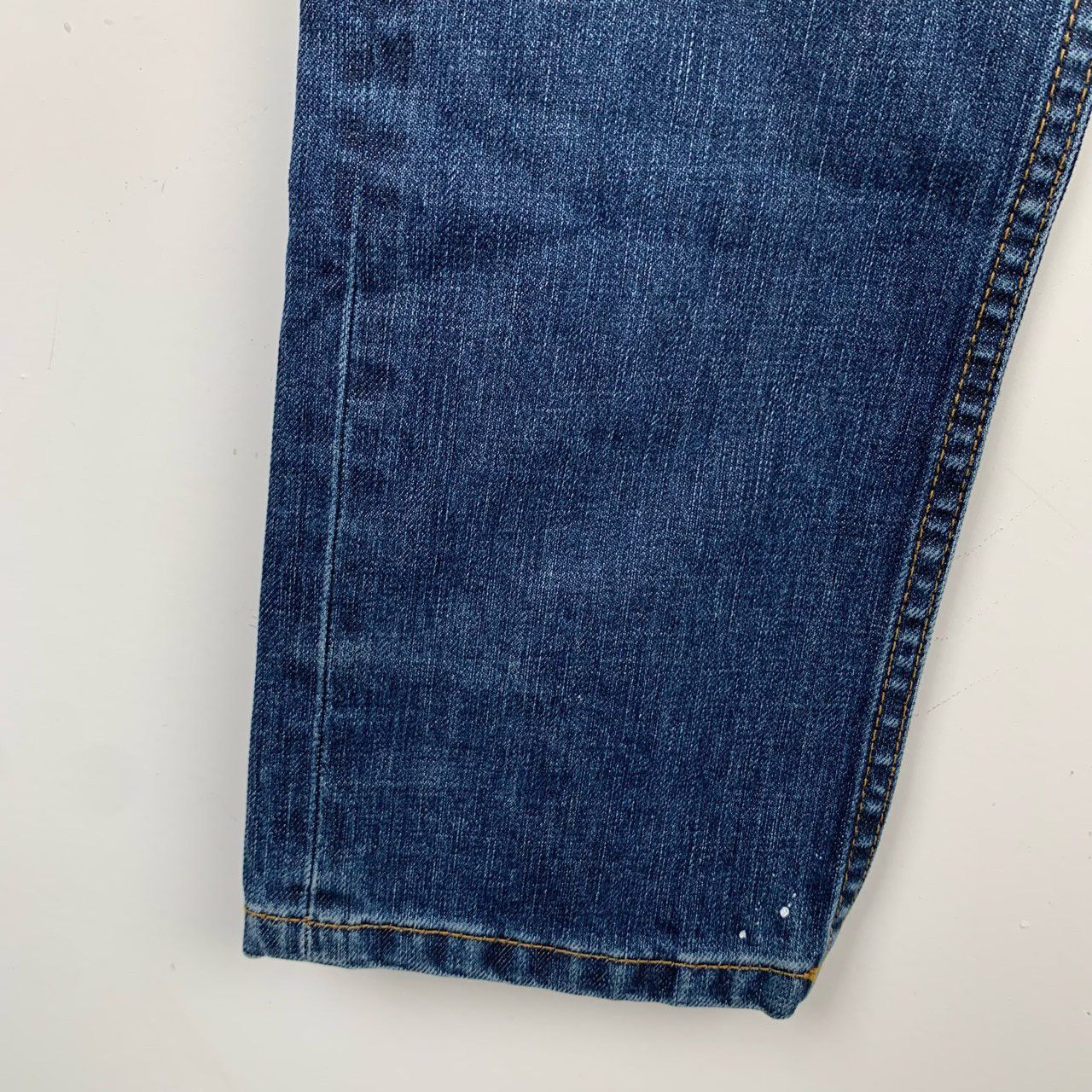Philipp Plein Philipp Plein Dark Blue Distressed Straight Jeans K26WX Size US 30 / EU 46 - 5 Thumbnail