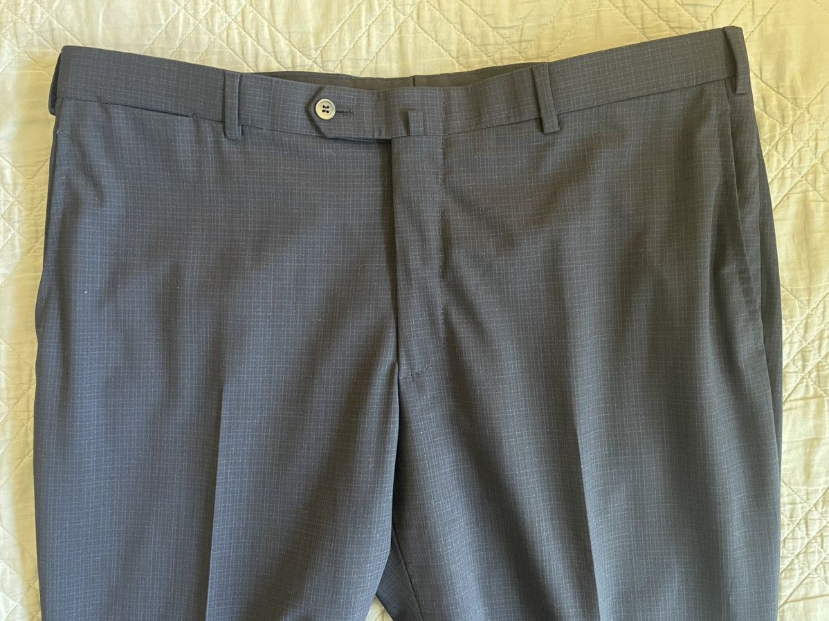 Isaia Tropical Weight Wool Suit Size 46L - 17 Thumbnail