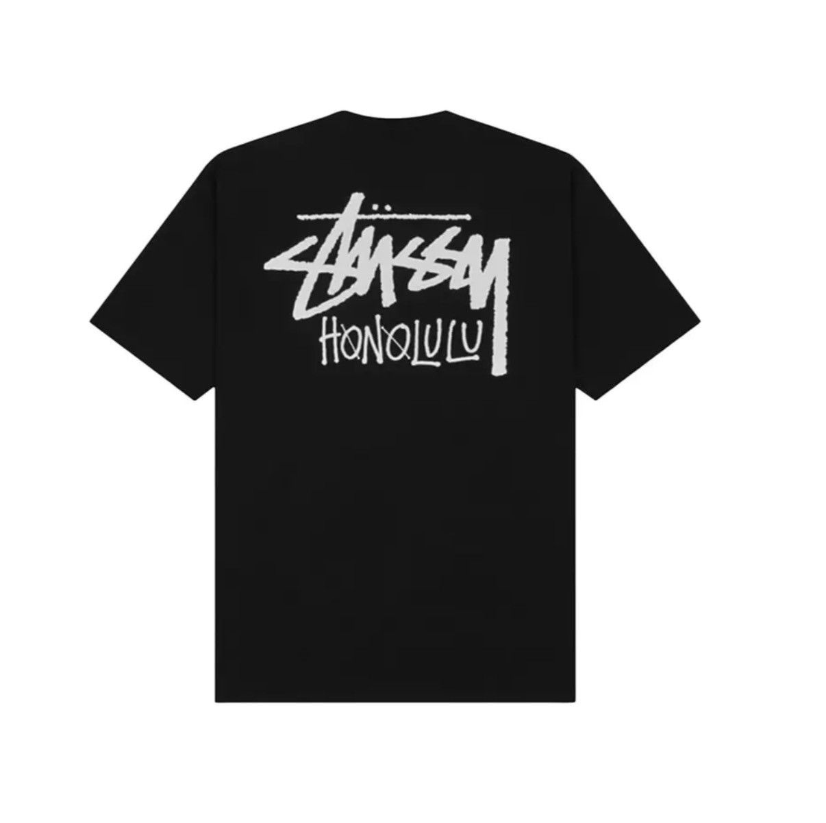 Stussy Honolulu exclusive T-shirt black XL