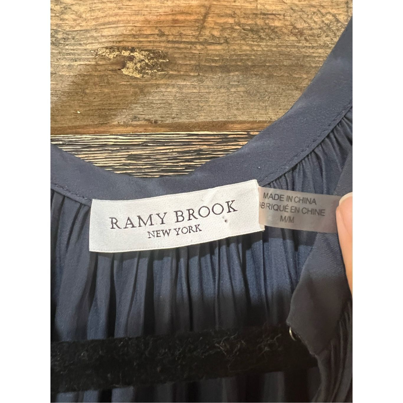 Ramy Brook Ramy Brook Cold-Shoulder 3/4 Sleeves Gray metall Dress sz Me Size M / US 6-8 / IT 42-44 - 3 Thumbnail