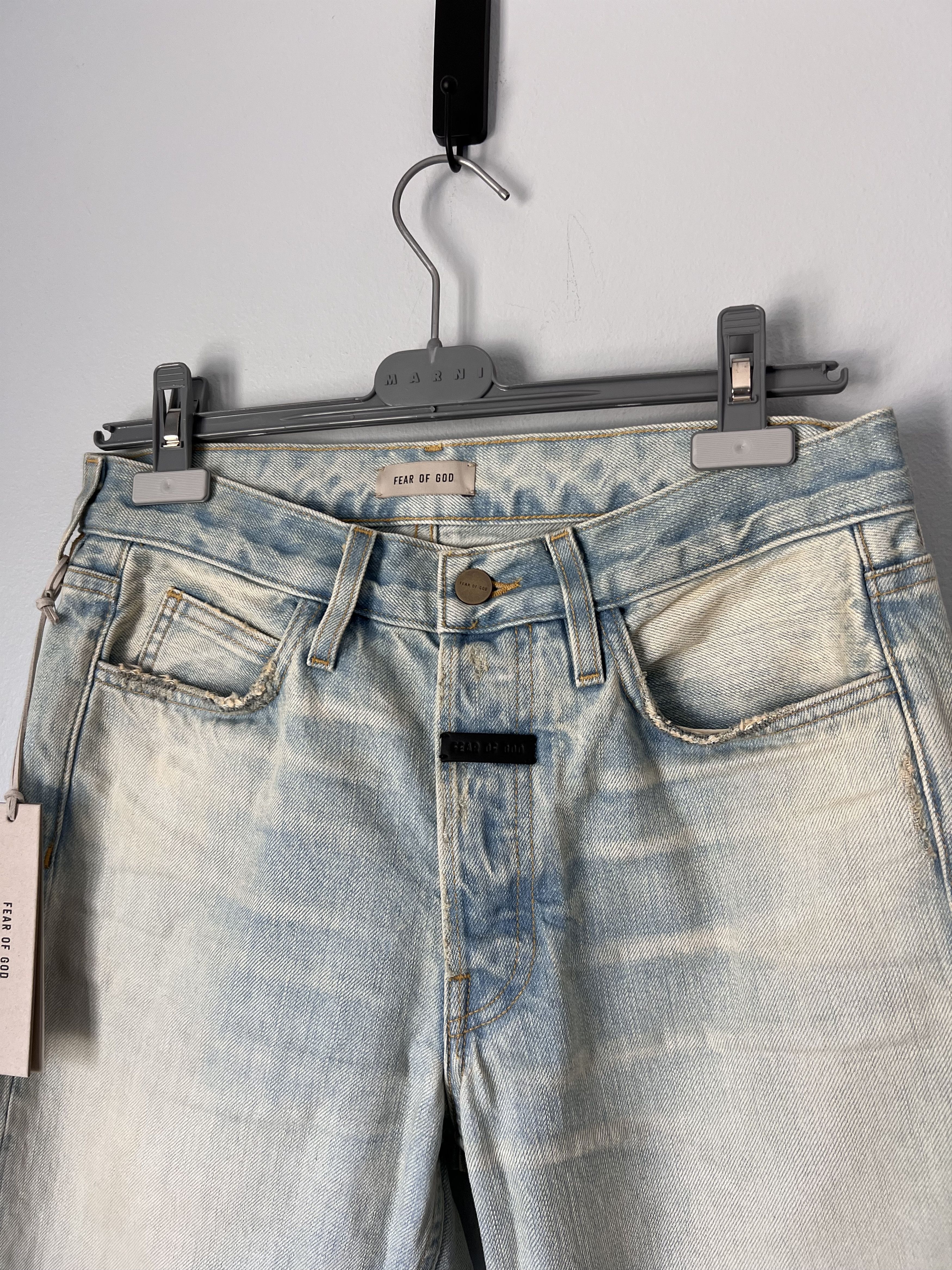 Fear of God Fear of God 8th Collection Jeans in Light Indigo Size US 30 / EU 46 - 2 Thumbnail
