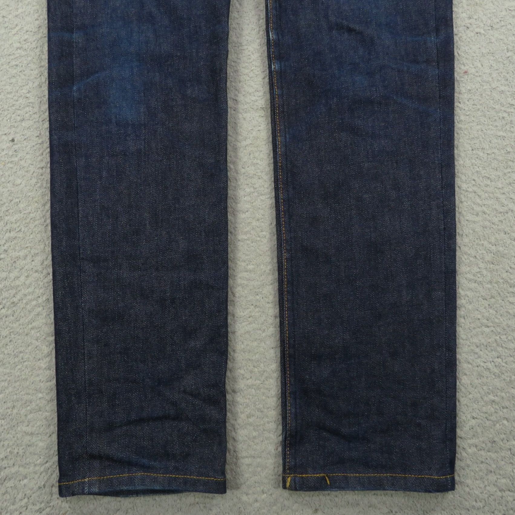 Denime APC Jeans Mens 31 Petit Standard Dark Raw Indigo Denim Blue Slim 32x32 5-Pocket Jeans Womens? Size US 31 - 7 Thumbnail