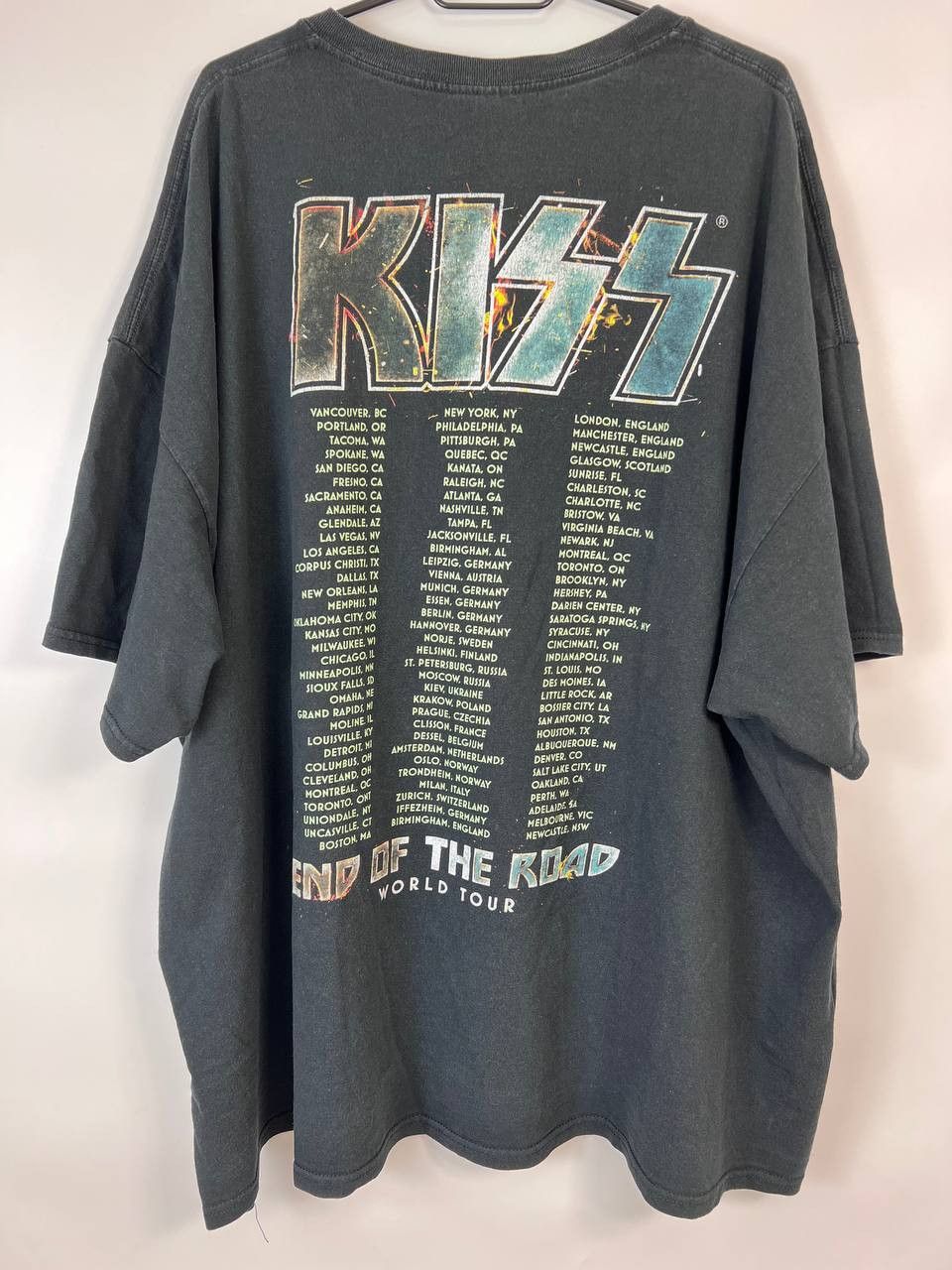 KISS KISS End Of The Road World Tour T-Shirt Men's Size 4XL Size US XXL / EU 58 / 5 - 5 Thumbnail