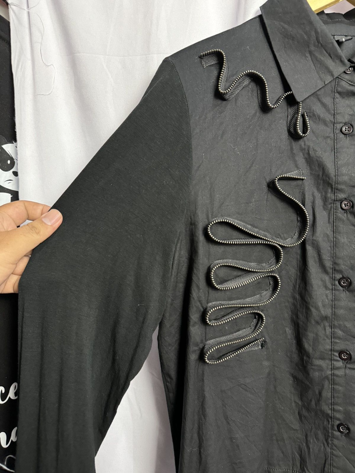 If Six Was Nine × Japanese Brand Archived Style LGB Button Shirt Hybrid By Ciel Size US L / EU 52-54 / 3 - 3 Thumbnail