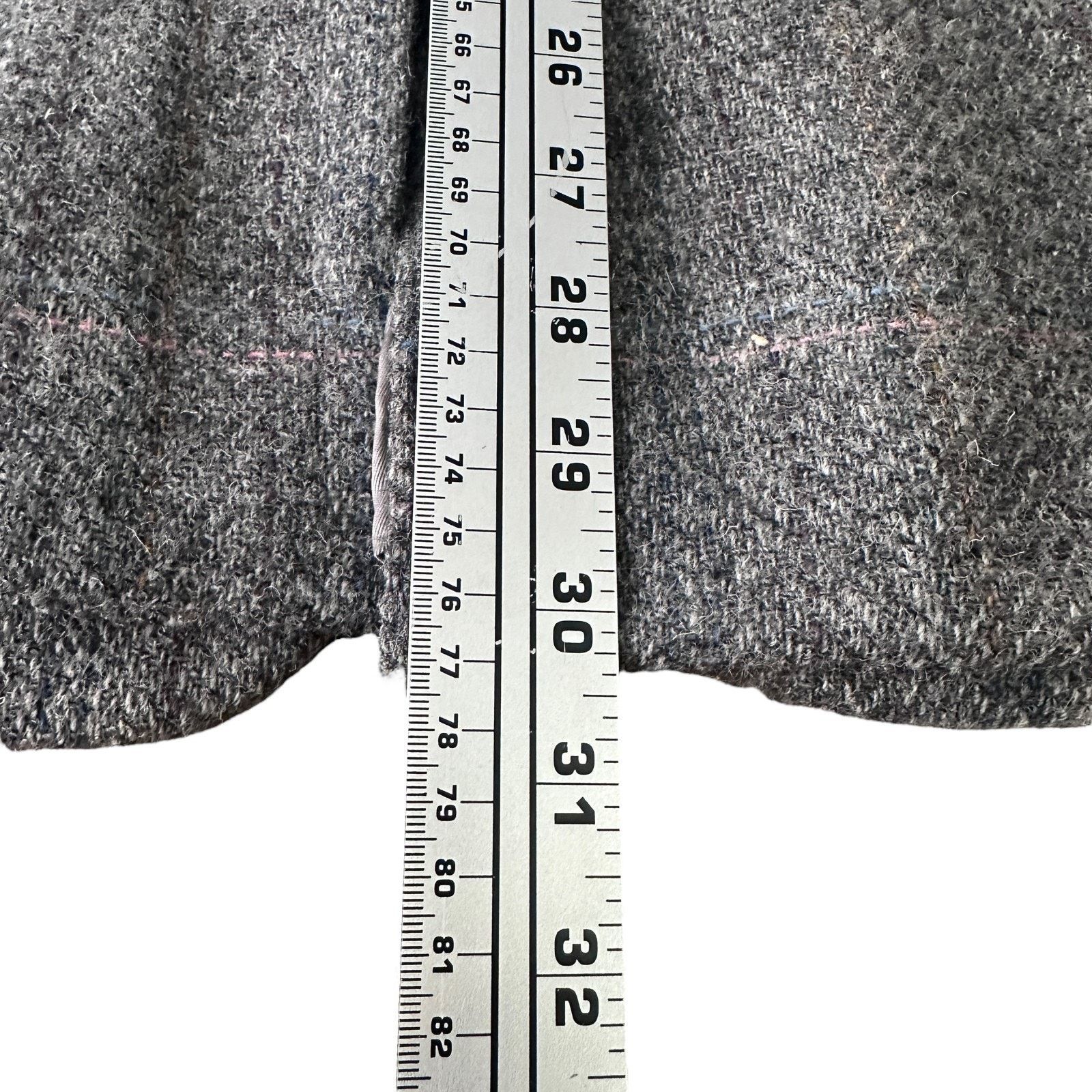 Other Oakton Sport Coat Men’s 46R Gray Wool Lapel Blazer Jacket Size 46R - 12 Thumbnail