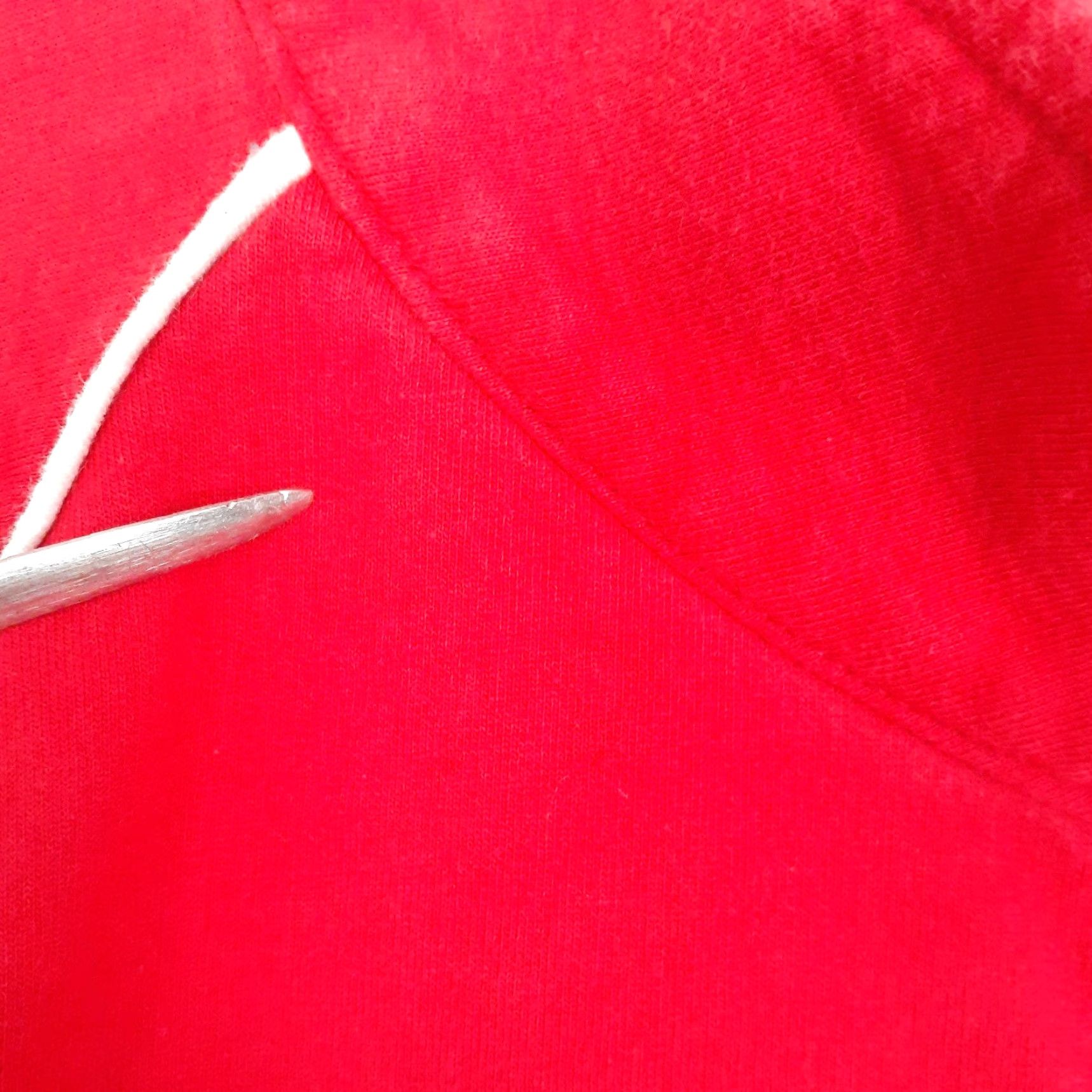 Vintage SpaceX Full Zip Sweatshirt Unisex Adults 2XL Red Mock Neck Pockets Long Sleeve Cotton Sweatshirt 2XL True to Size Size US XXL / EU 58 / 5 - 7 Thumbnail