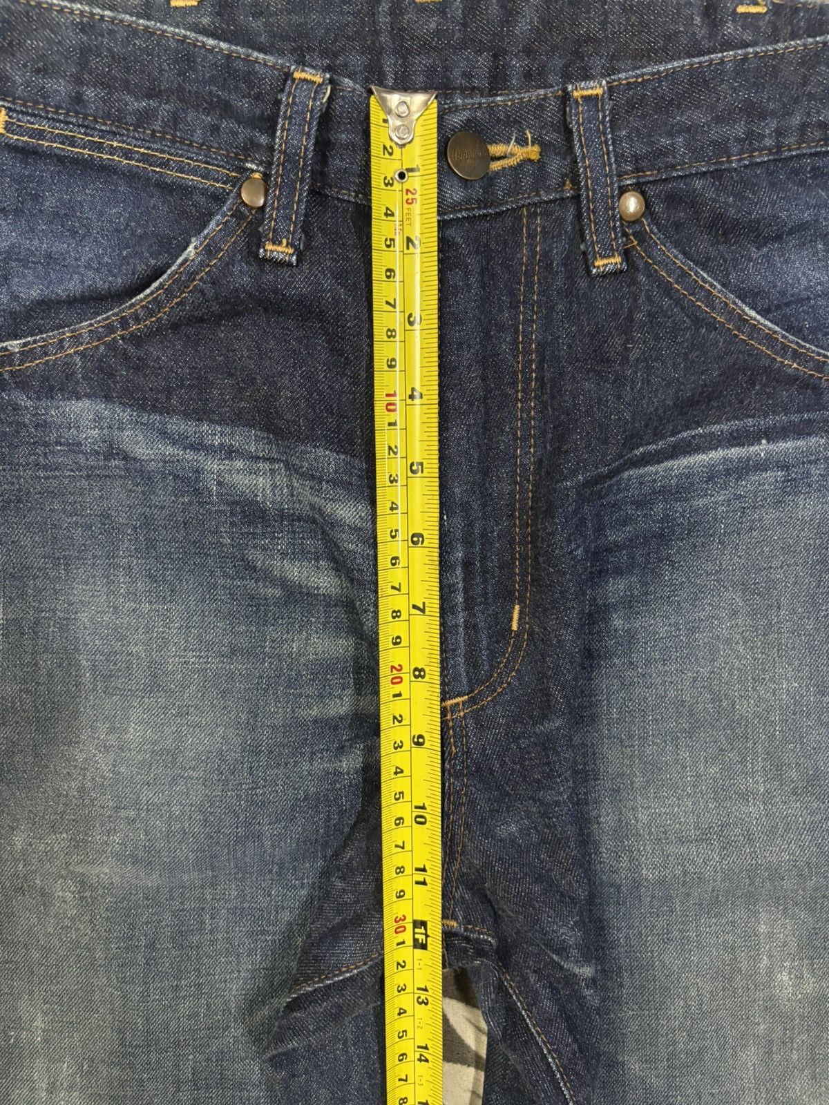 Wrangler Vintage Wrangler Selvedge Blue Wash Baggy Distressed Jeans Size US 29 - 18 Thumbnail