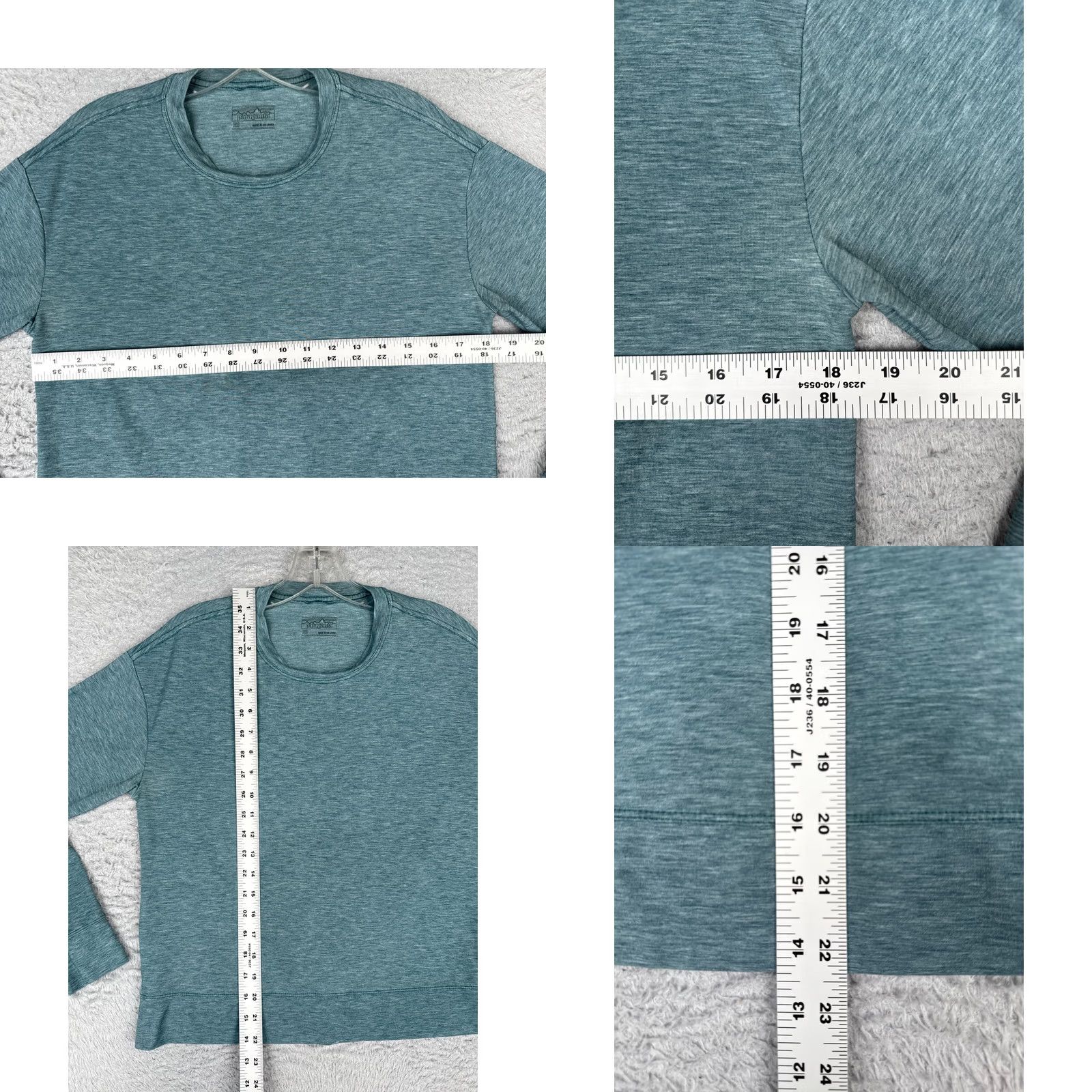 Patagonia Patagonia Shirt Women XS Blue Long Sleeve Crew Poly Blend T-Shirt Casual Outdoor Size XS / US 0-2 / IT 36-38 - 8 Thumbnail