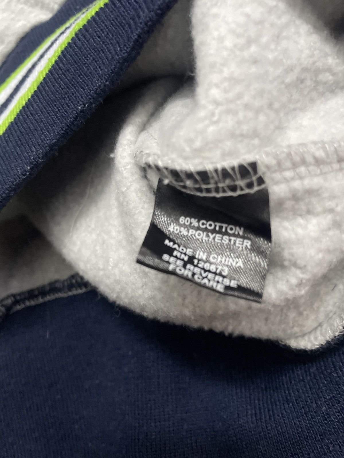 NFL NFL SEATTLE SEAHAWKS TEAM APPEAREL SWRATSHIRT Size US L / EU 52-54 / 3 - 8 Thumbnail