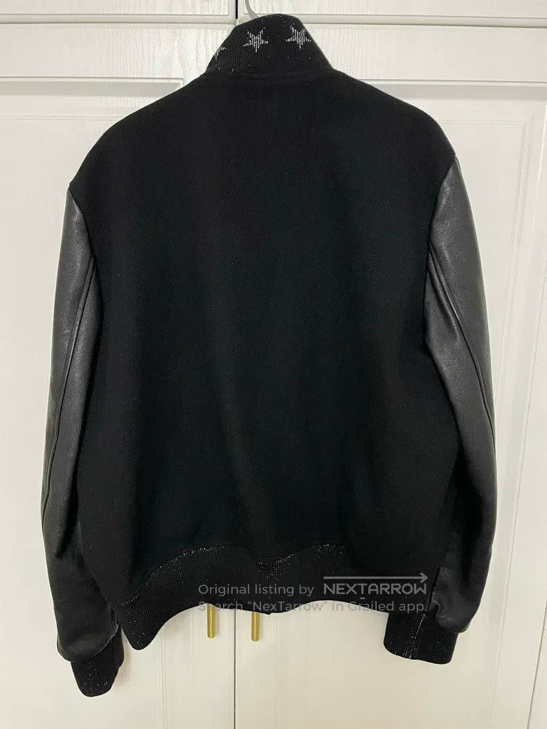Saint Laurent Paris Saint Laurent Paris Leather Patch Sparkle Baseball Jacket Size US L / EU 52-54 / 3 - 3 Thumbnail