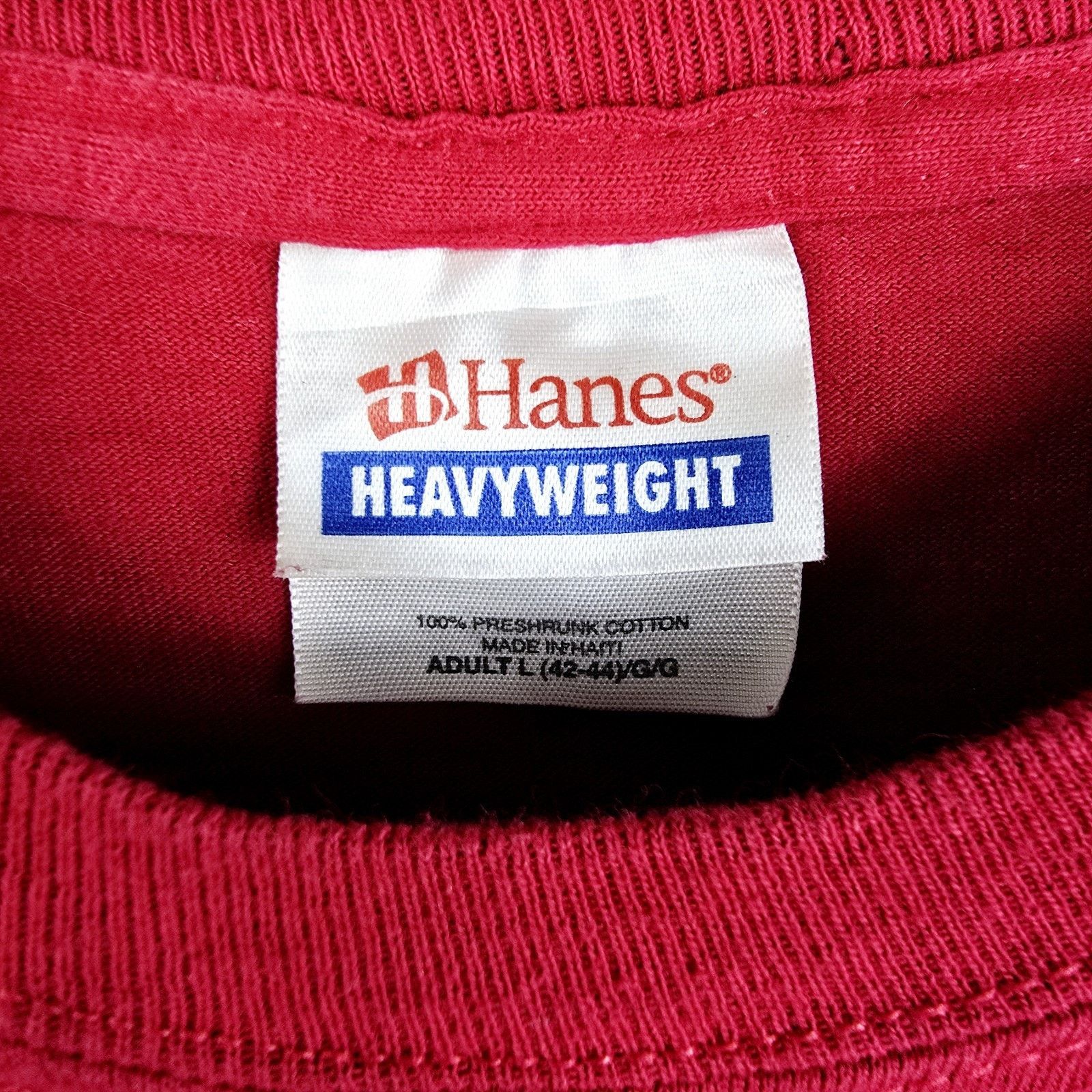 Hanes Vintage Coca Cola Botttle Wrap Around Shirt Large Red Y2K Size US L / EU 52-54 / 3 - 4 Thumbnail