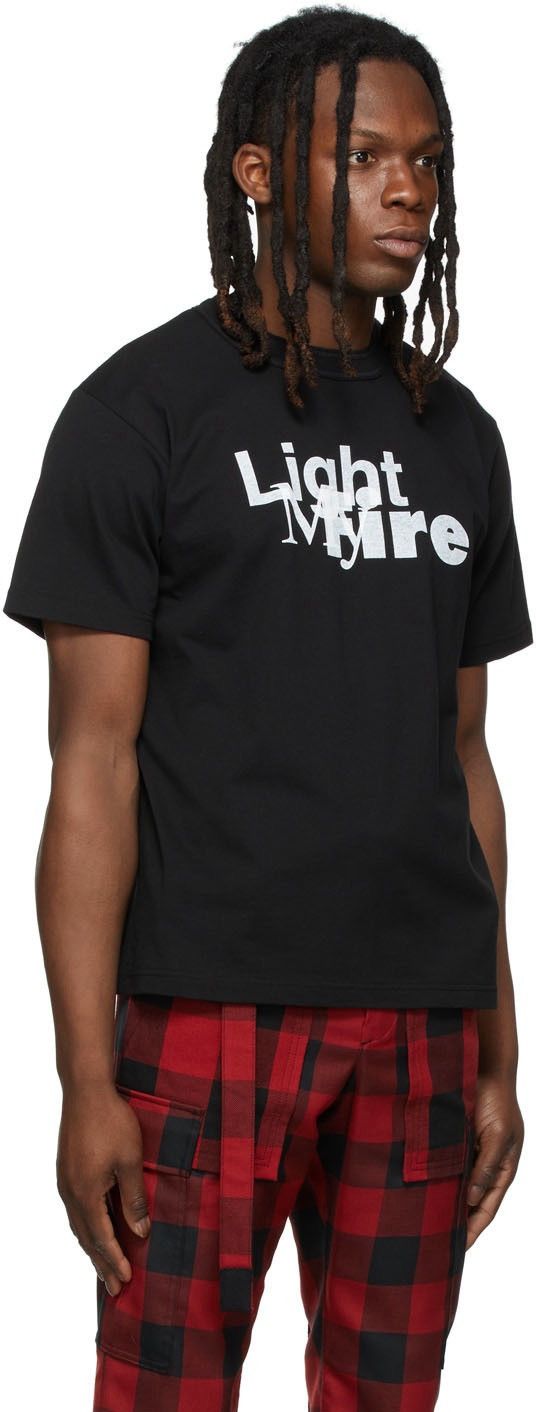 Sacai New Sacai Light My Fire Limited Edition T-Shirt Size 2 or M Size US M / EU 48-50 / 2 - 2 Thumbnail