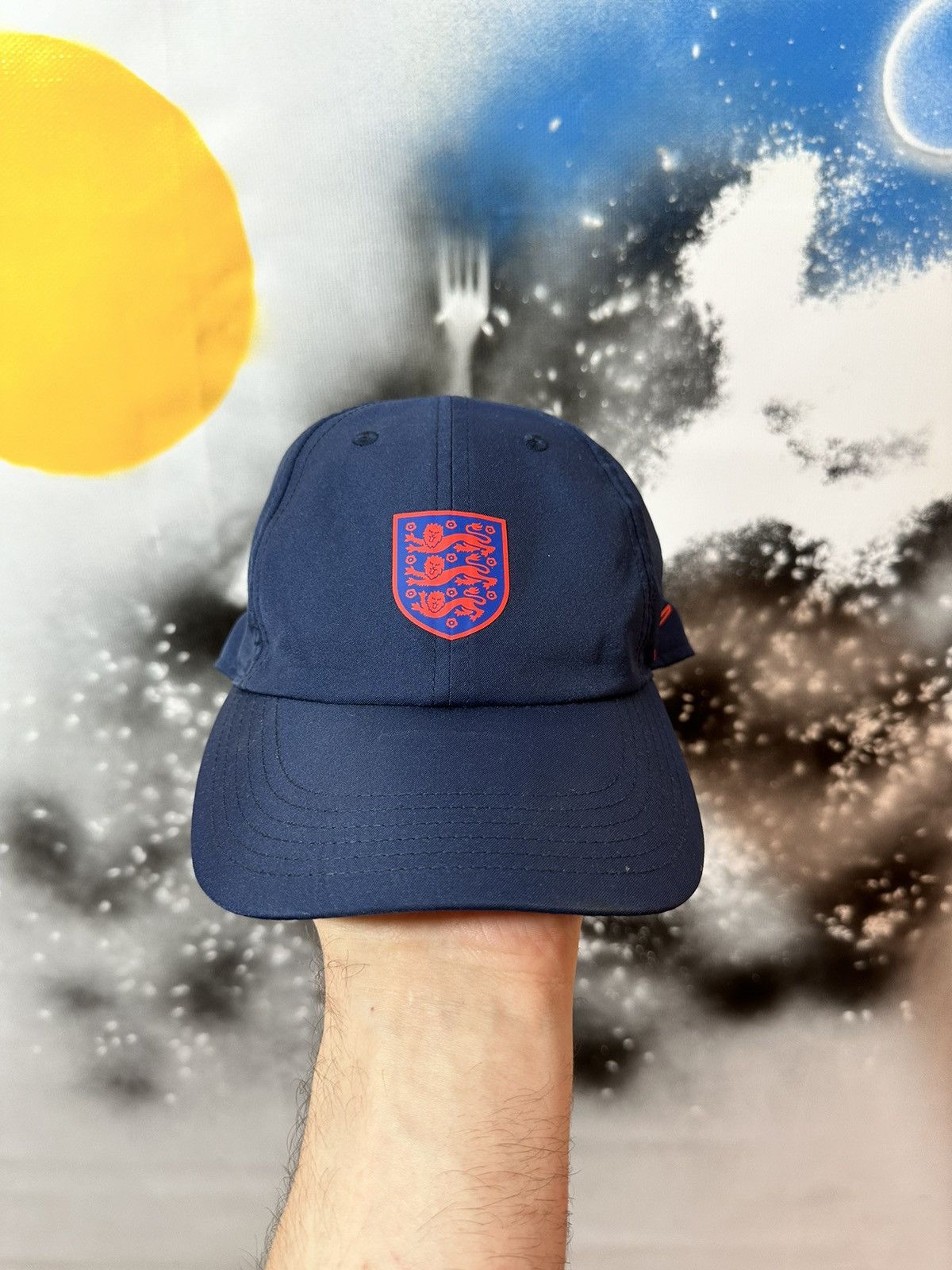 Japanese Brand × Nike Nike vintage cap England Size ONE SIZE - 2 Thumbnail