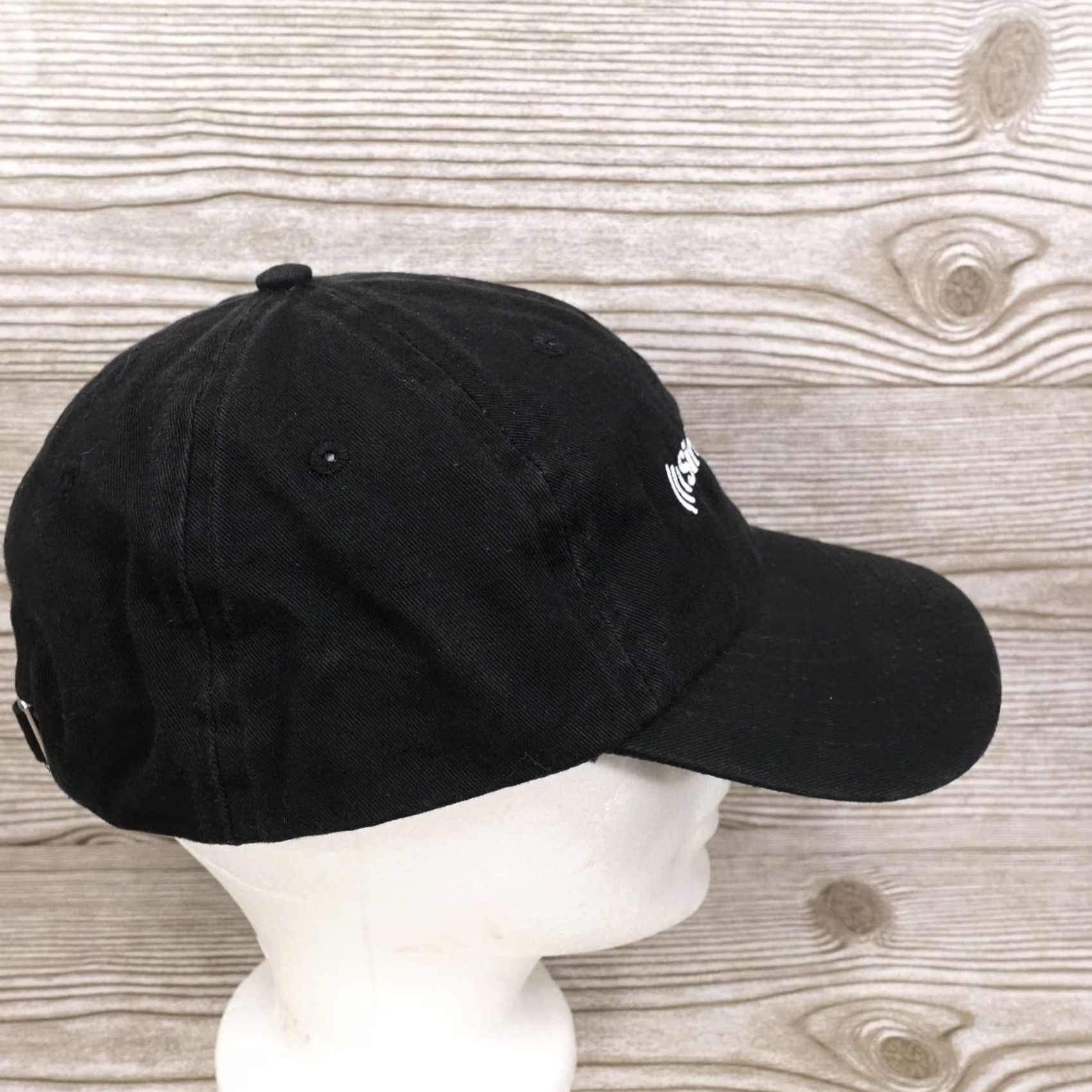 Vintage SIRIUS XM SATTELITE RADIO BLACK STRAPBACK BASEBALL HAT CAP Size ONE SIZE - 6 Thumbnail