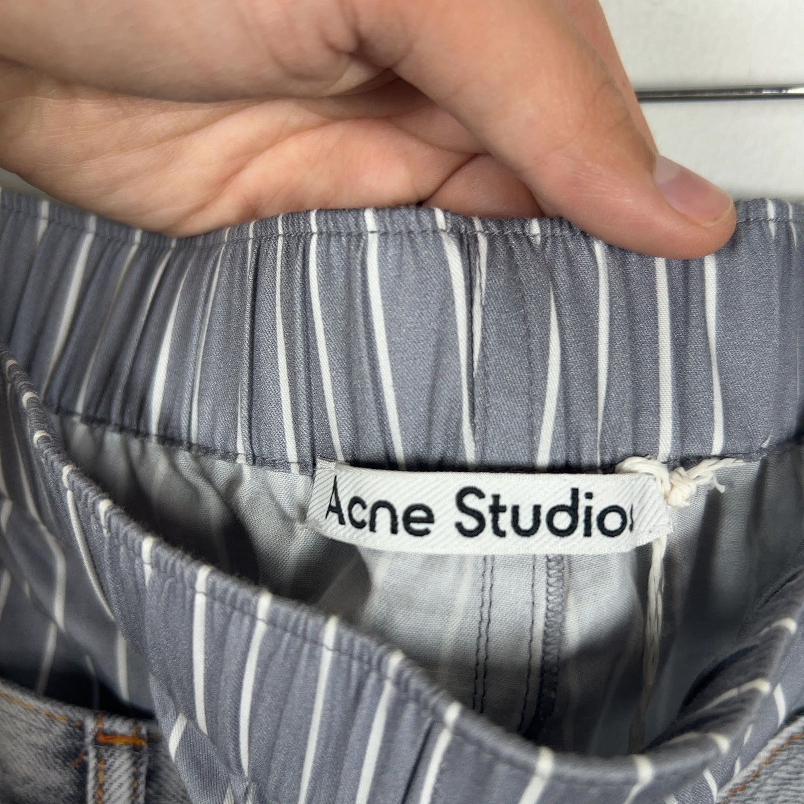 Acne Studios Acne Studios Printed Tromp L'oeil Boxer Pants Size US 40 / EU 56 - 3 Thumbnail