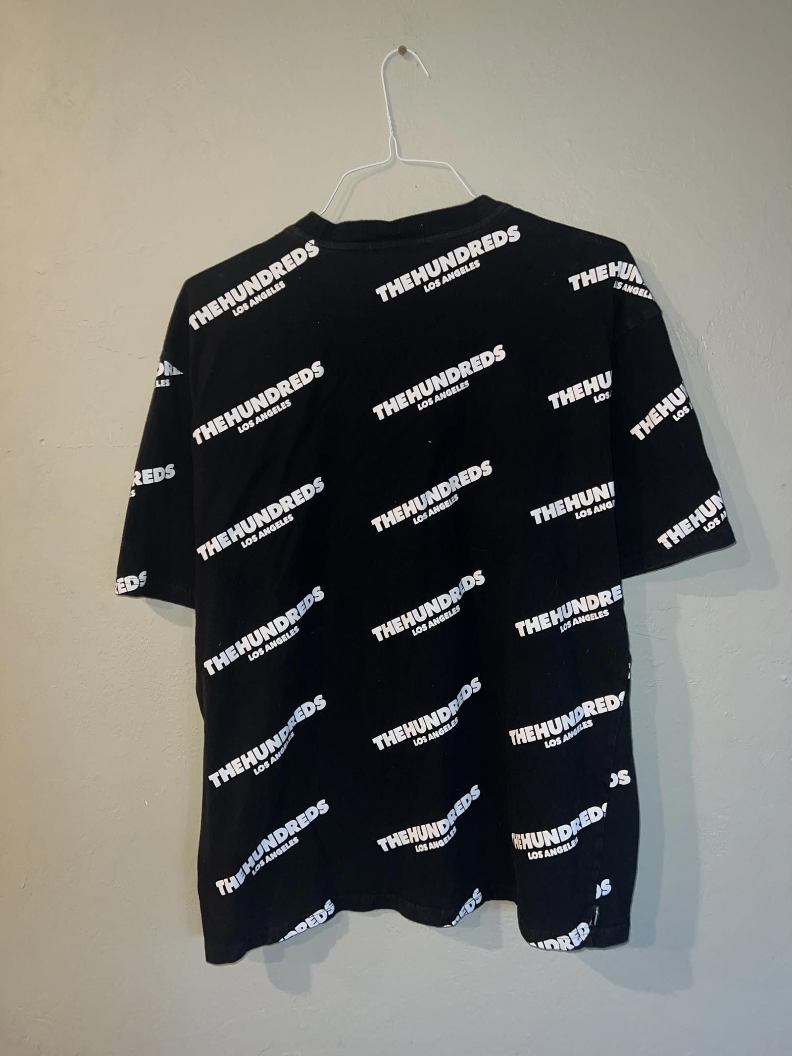 The Hundreds The Hundreds Black Graphic Tee - Stylish Streetwear Size US XL / EU 56 / 4 - 3 Thumbnail